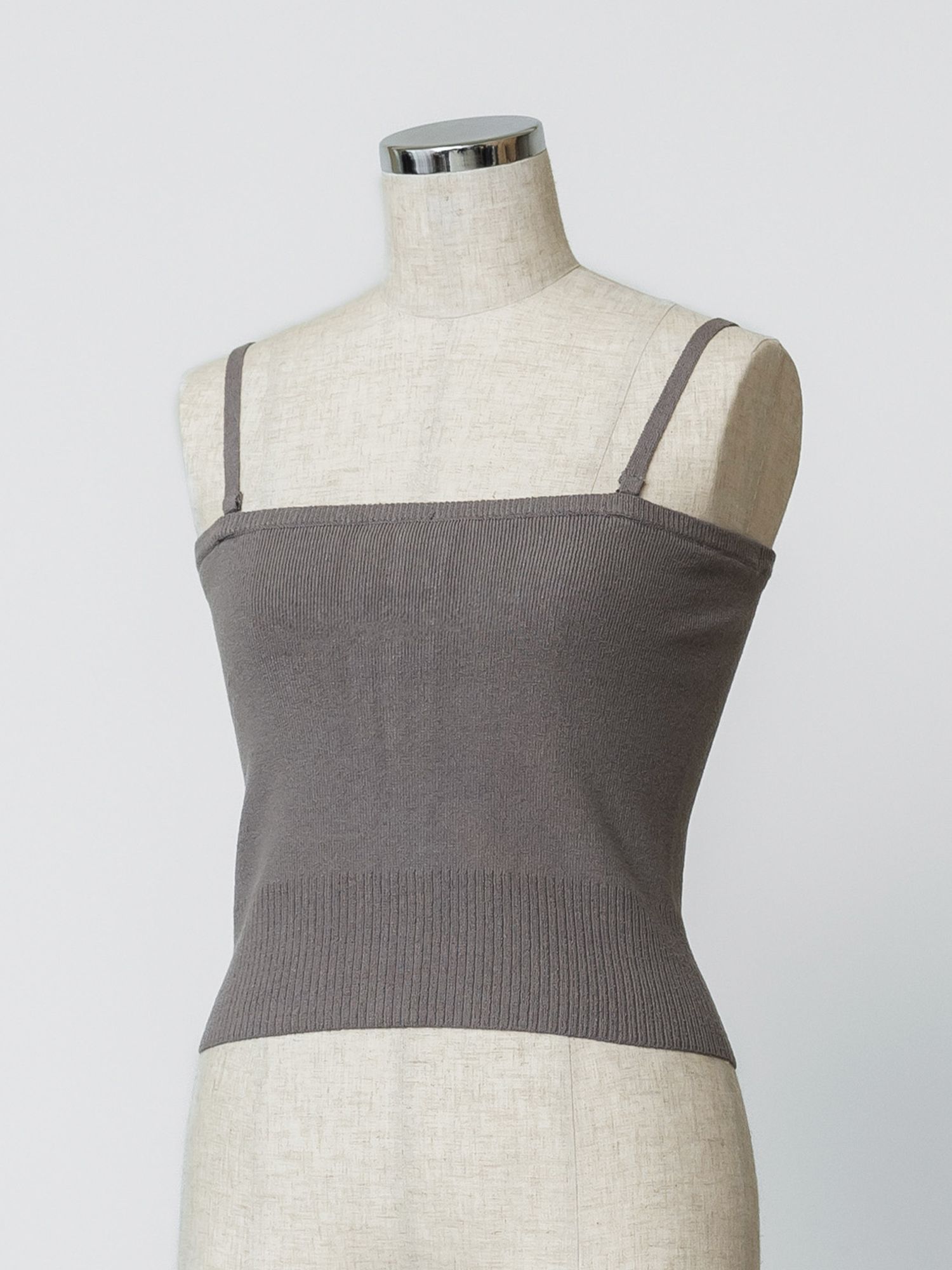 マルチウェイジップニットビスチェ