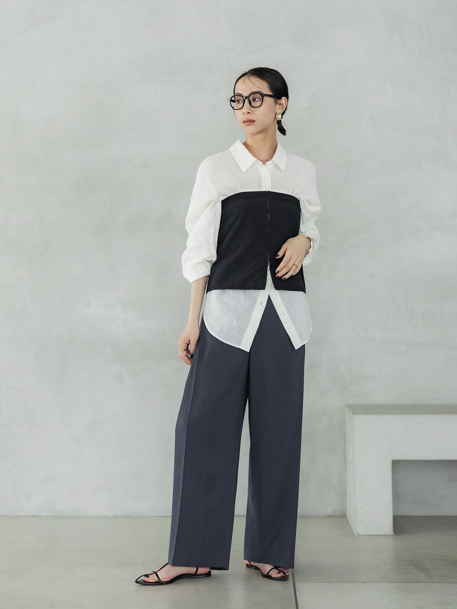 H170 B82 W60 H91/ 着用サイズ : サンプル