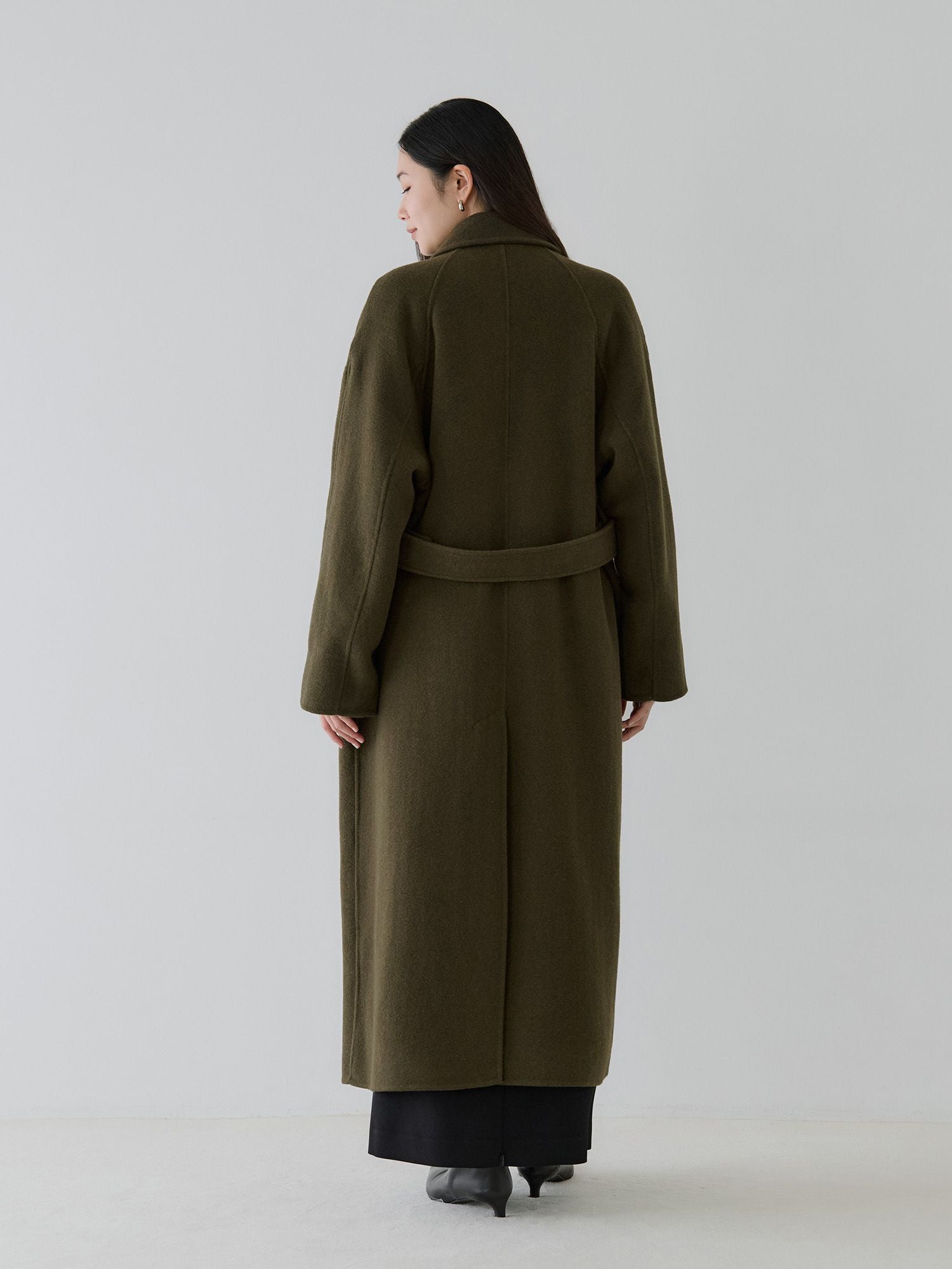 リバーロングステンカラーコート