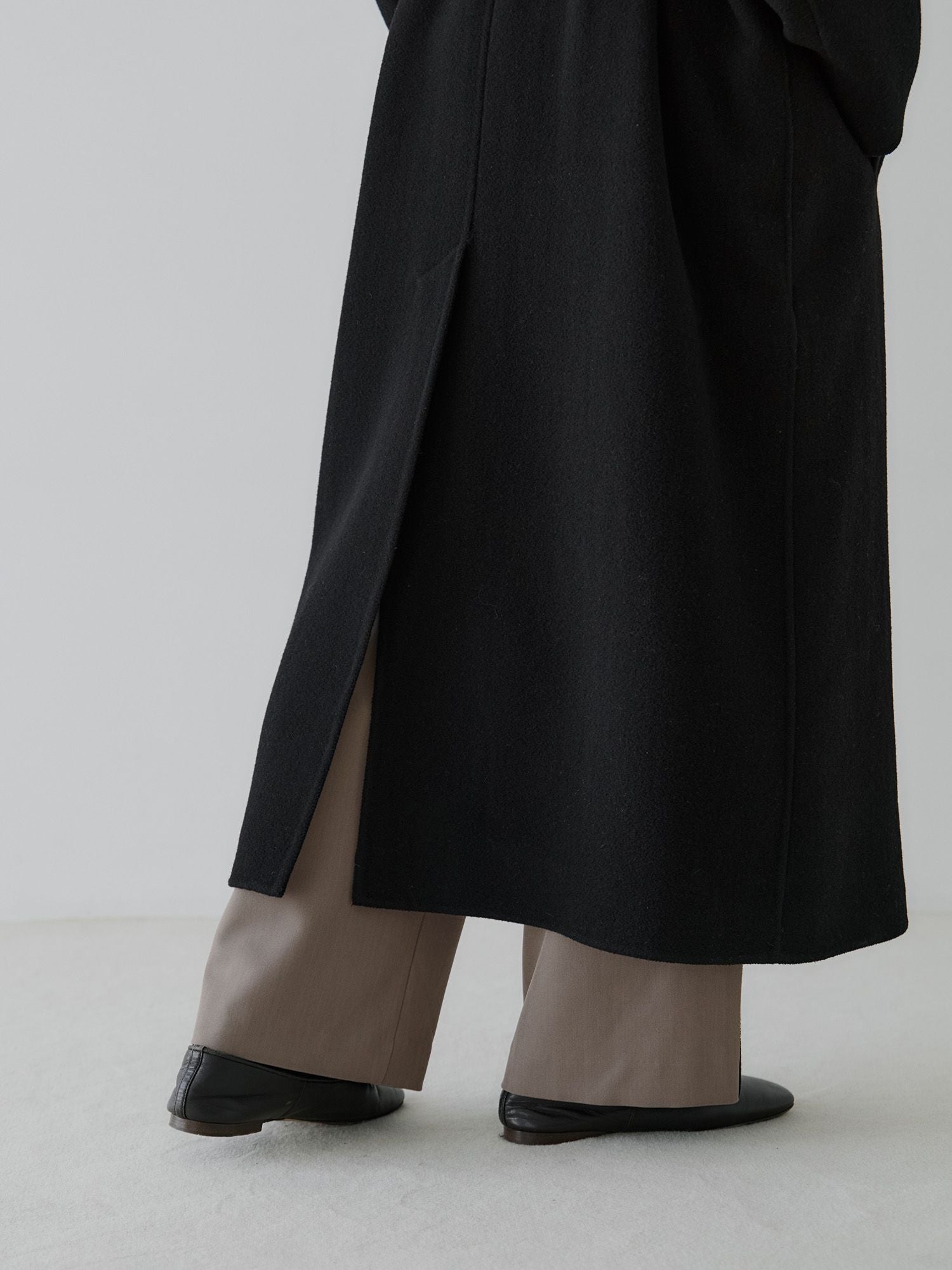 リバーロングステンカラーコート