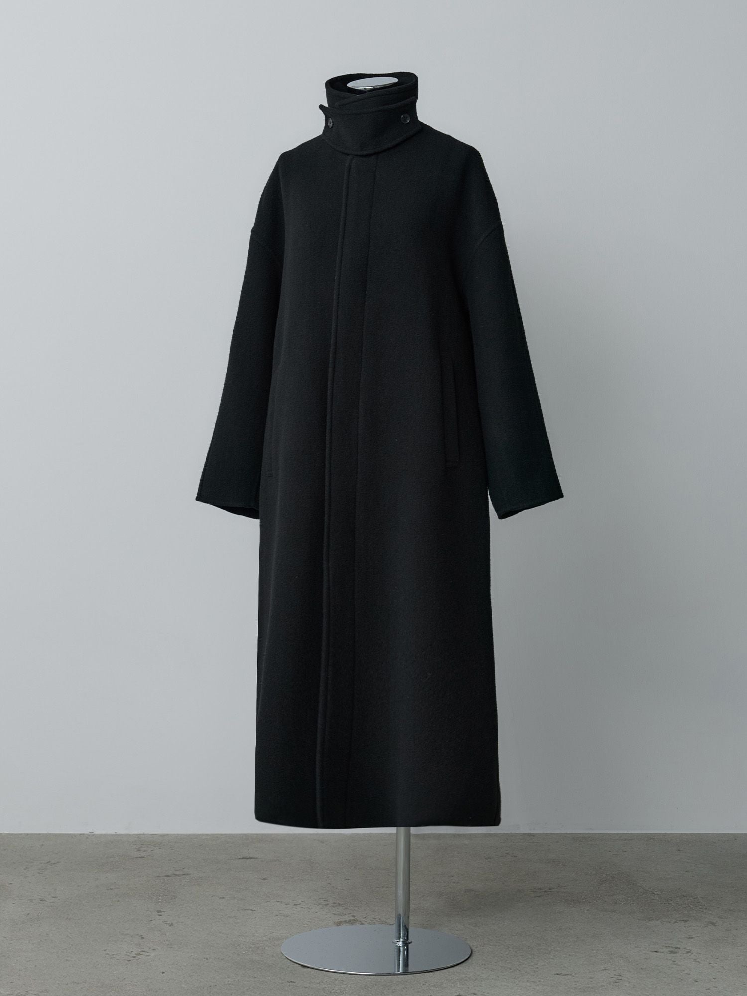 リバーロングステンカラーコート