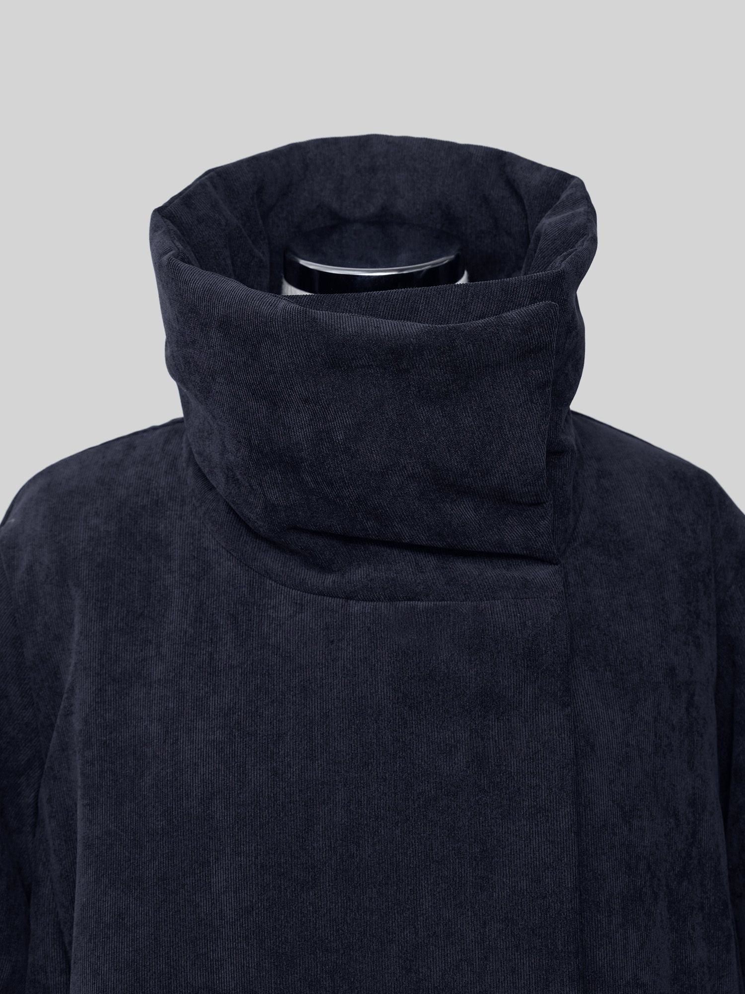 コーデュロイシートダウンコート