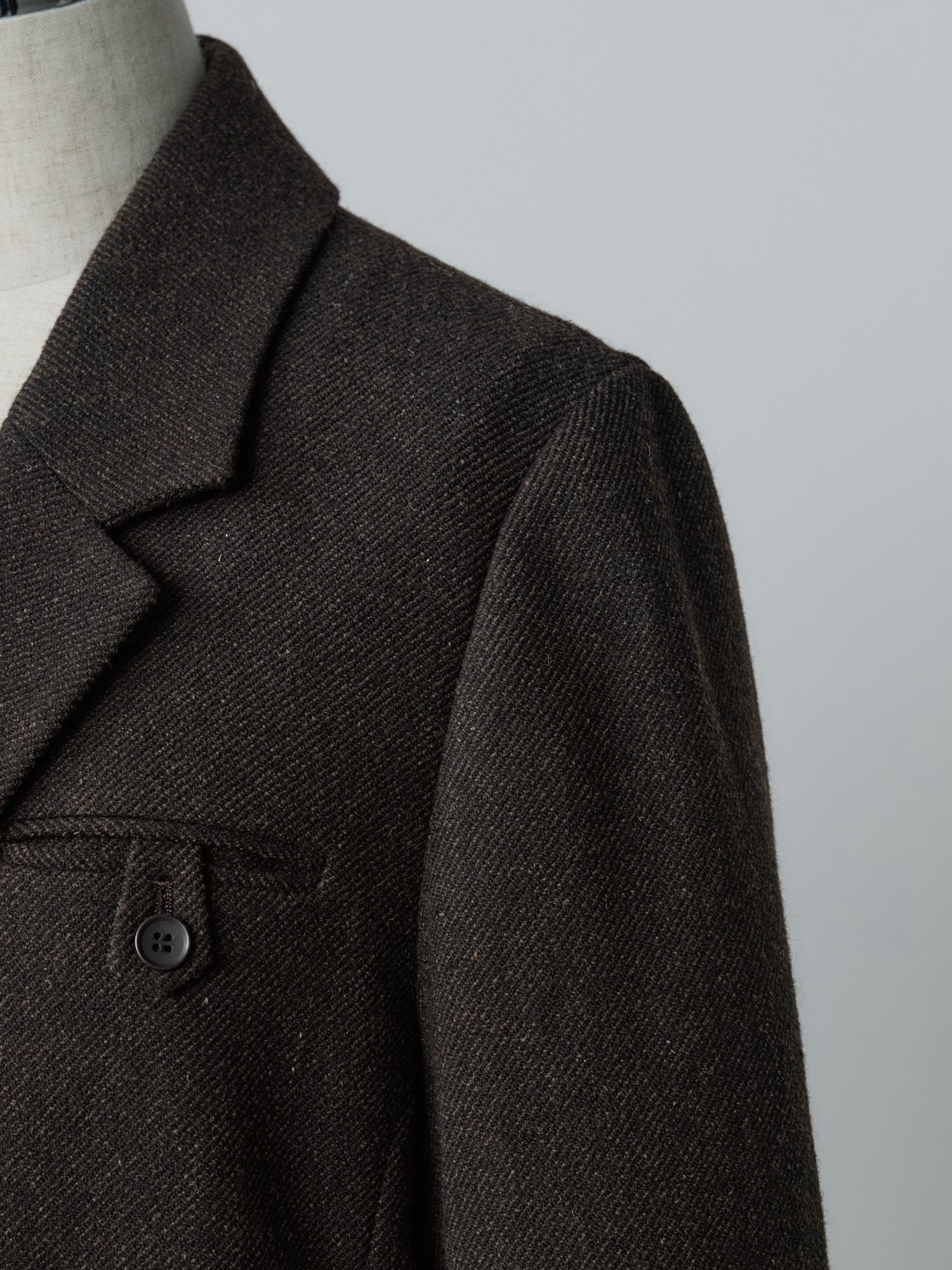 ソフトツイードオーバージャケット