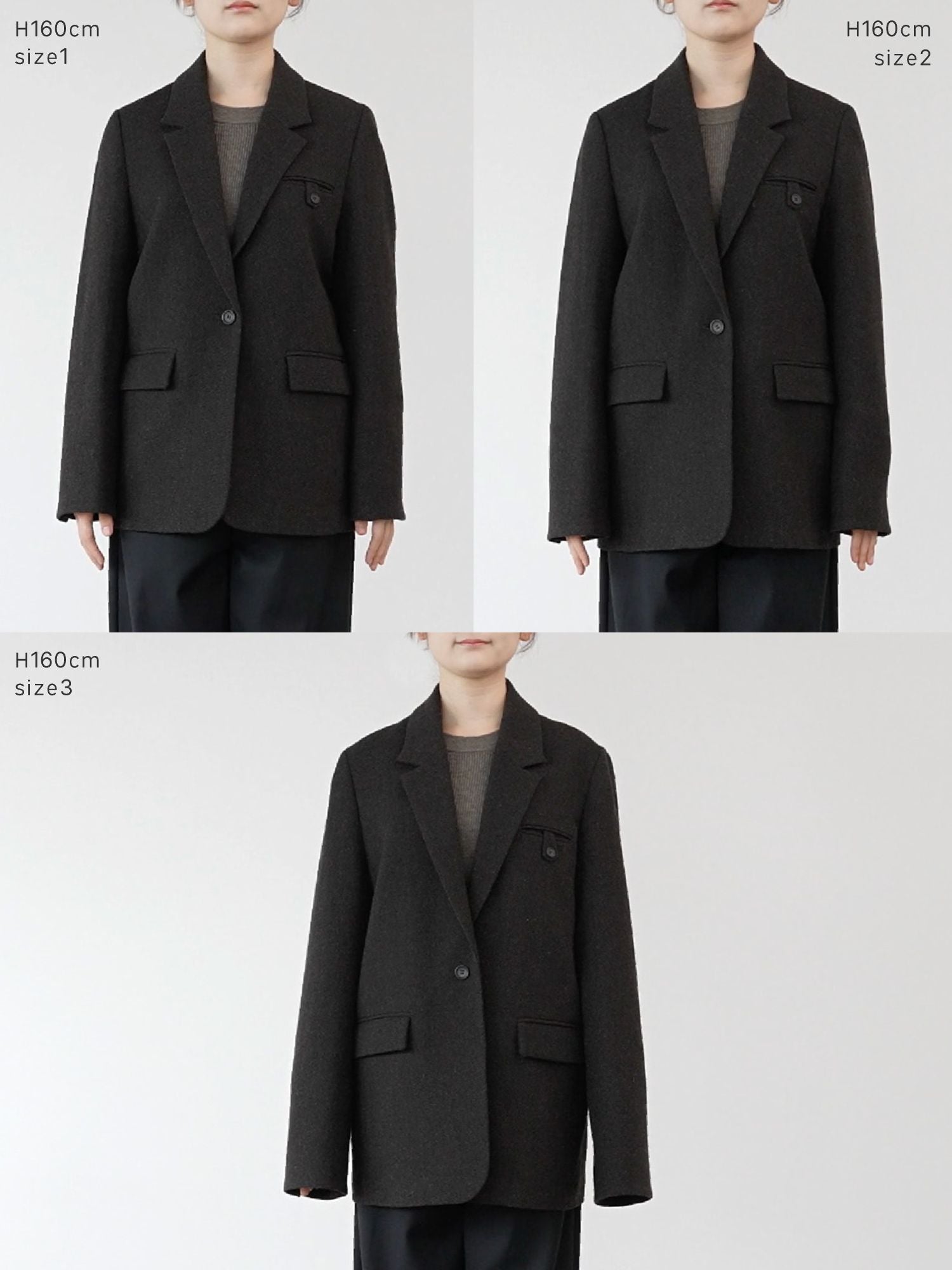 ソフトツイードオーバージャケット