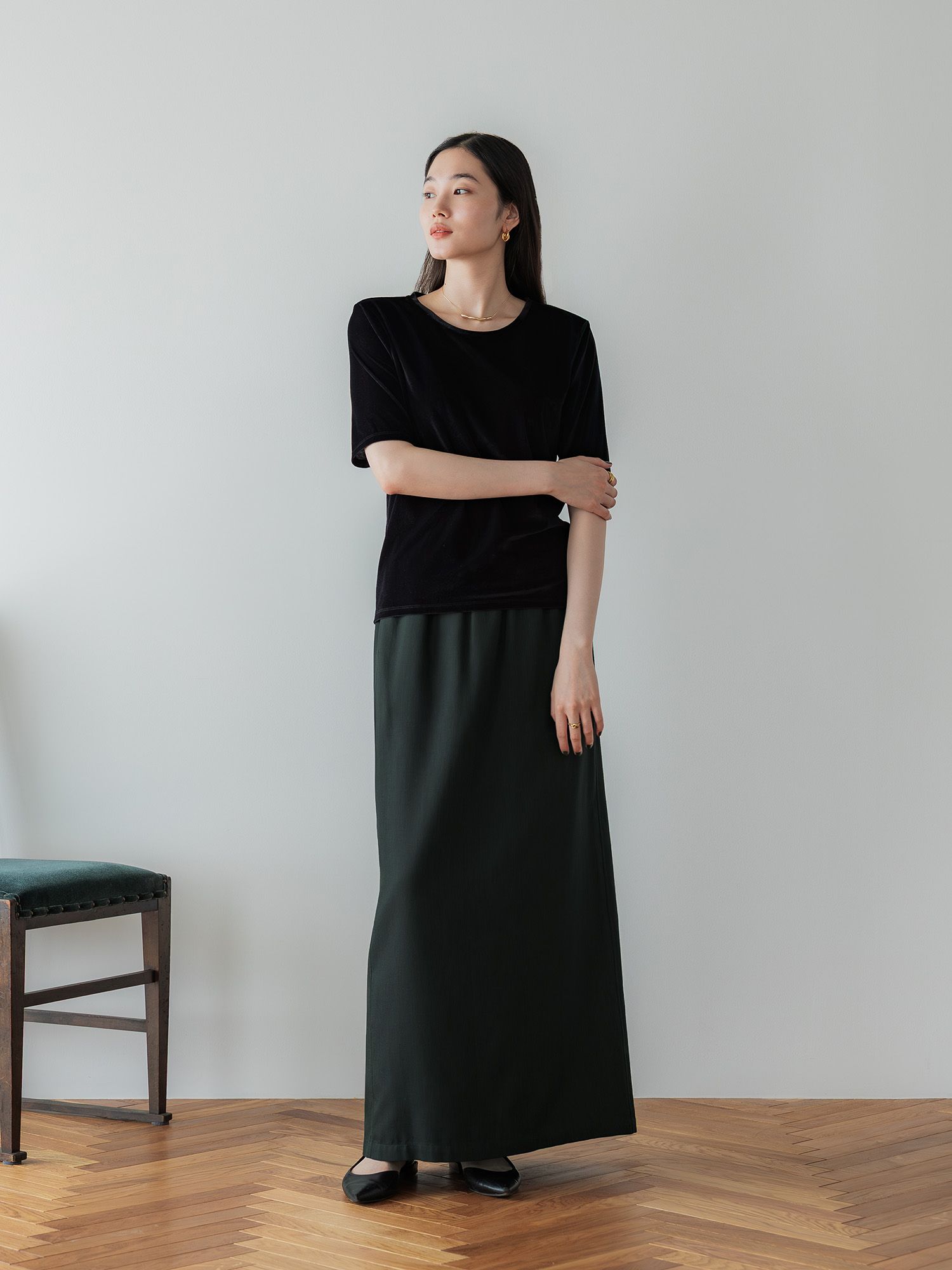 H168 B77 W60 H86 / 着用サイズ : size2