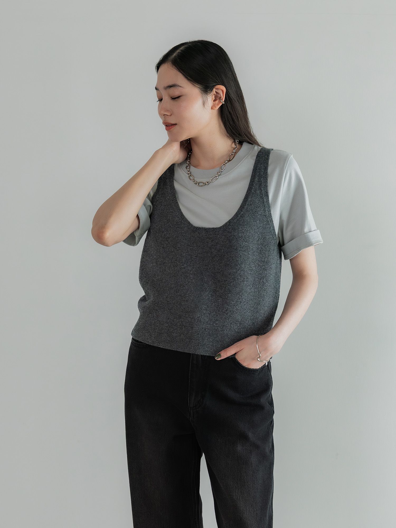 H168 B77 W60 H86 / 着用サイズ : free