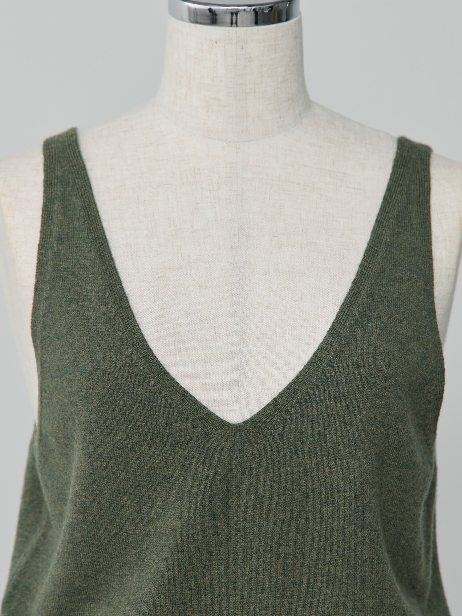 2wayウールカシミアニットビスチェ