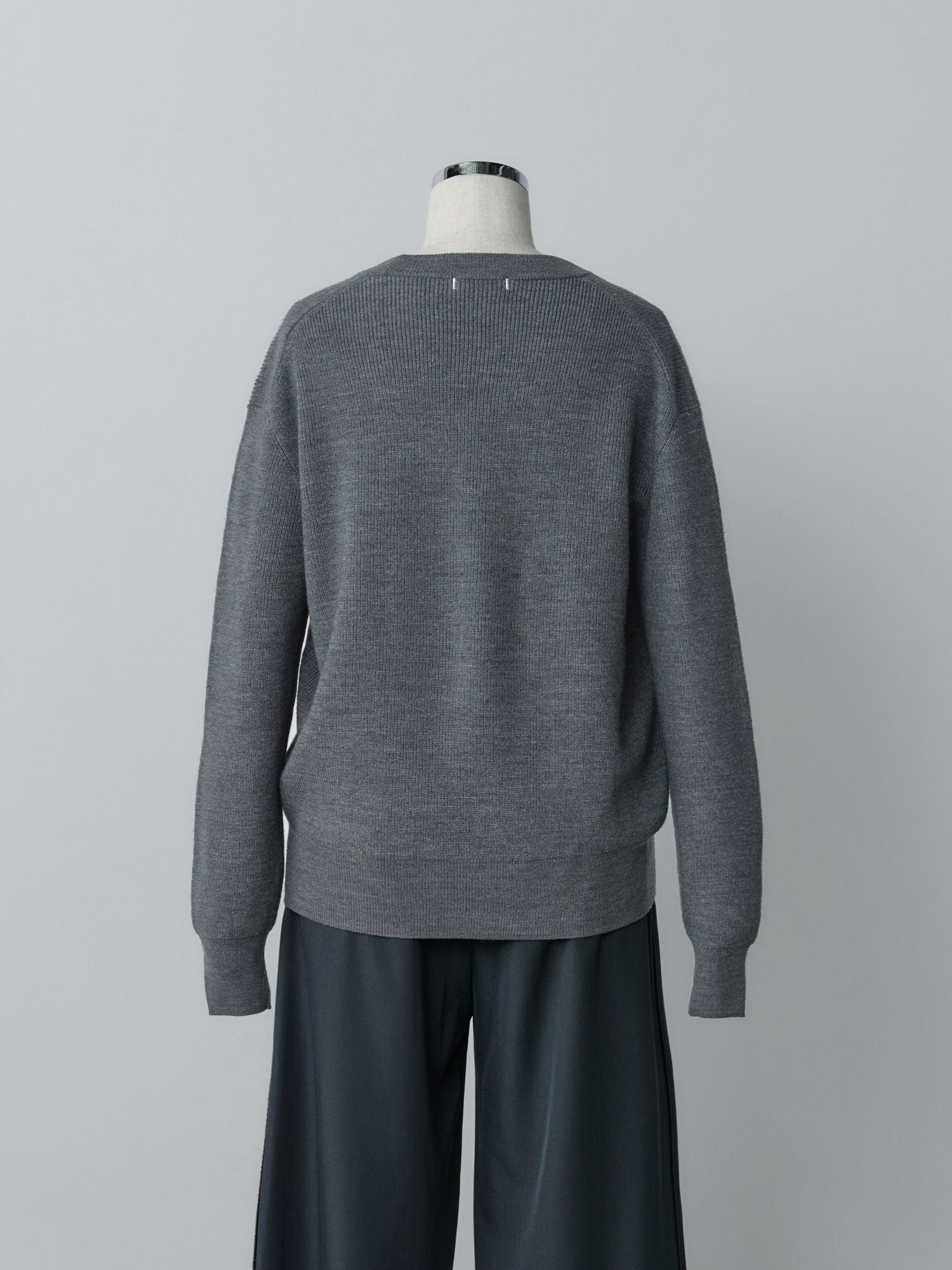 カシミアブレンドメリノウールニット