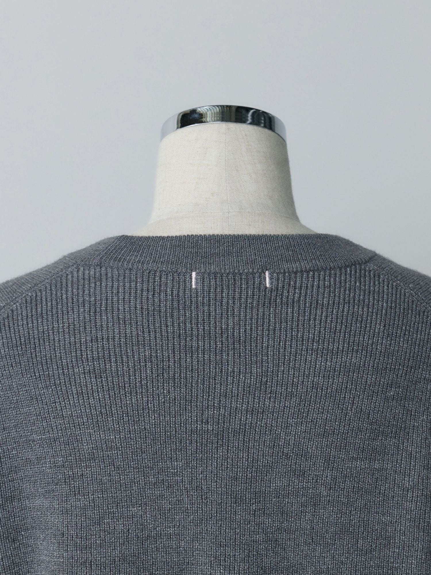 カシミアブレンドメリノウールニット