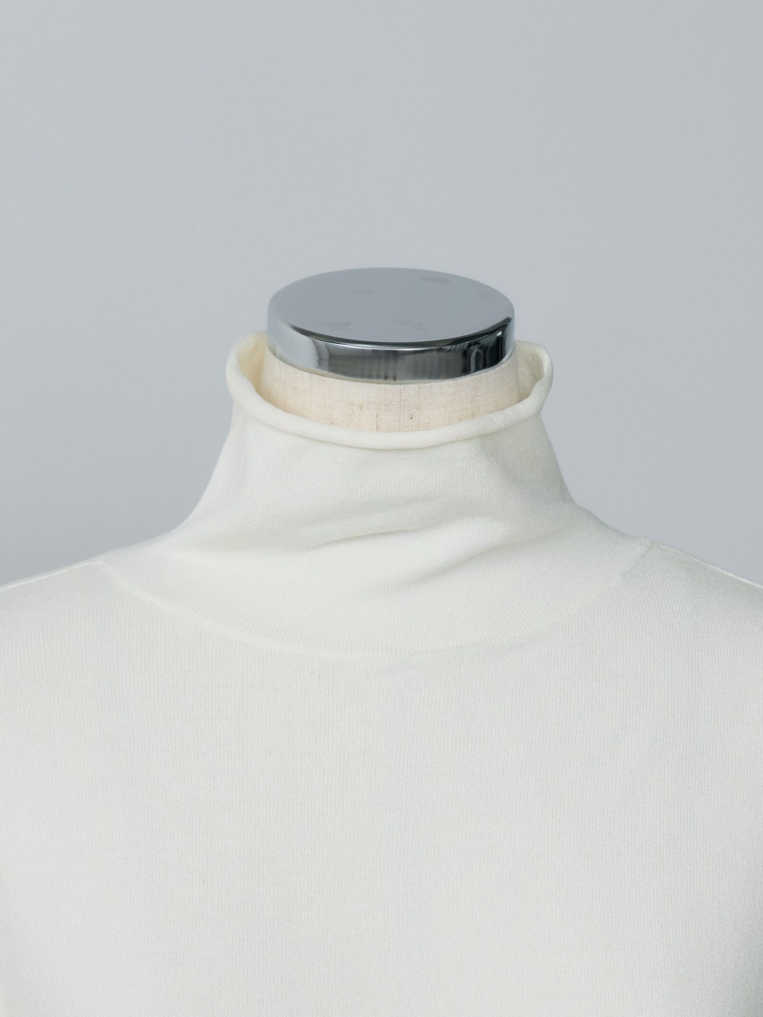 2wayハイネックスリムカーディガン