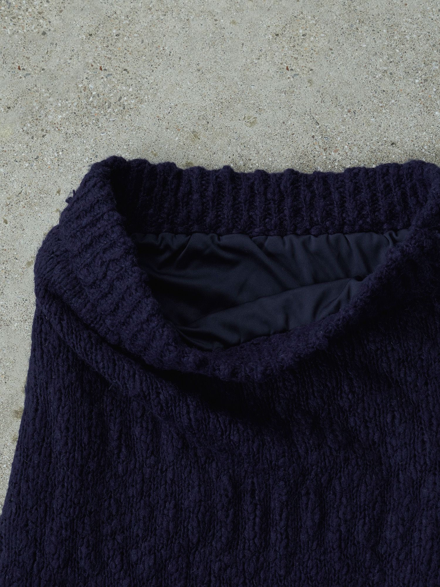 ロービングスラブニットスカート