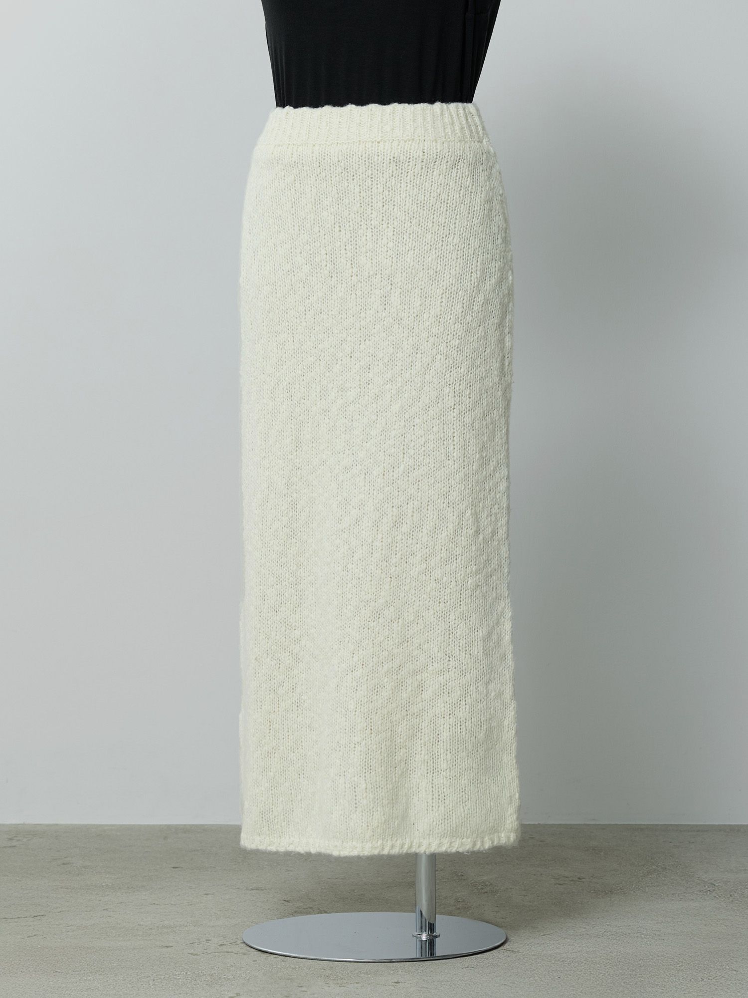 ロービングスラブニットスカート