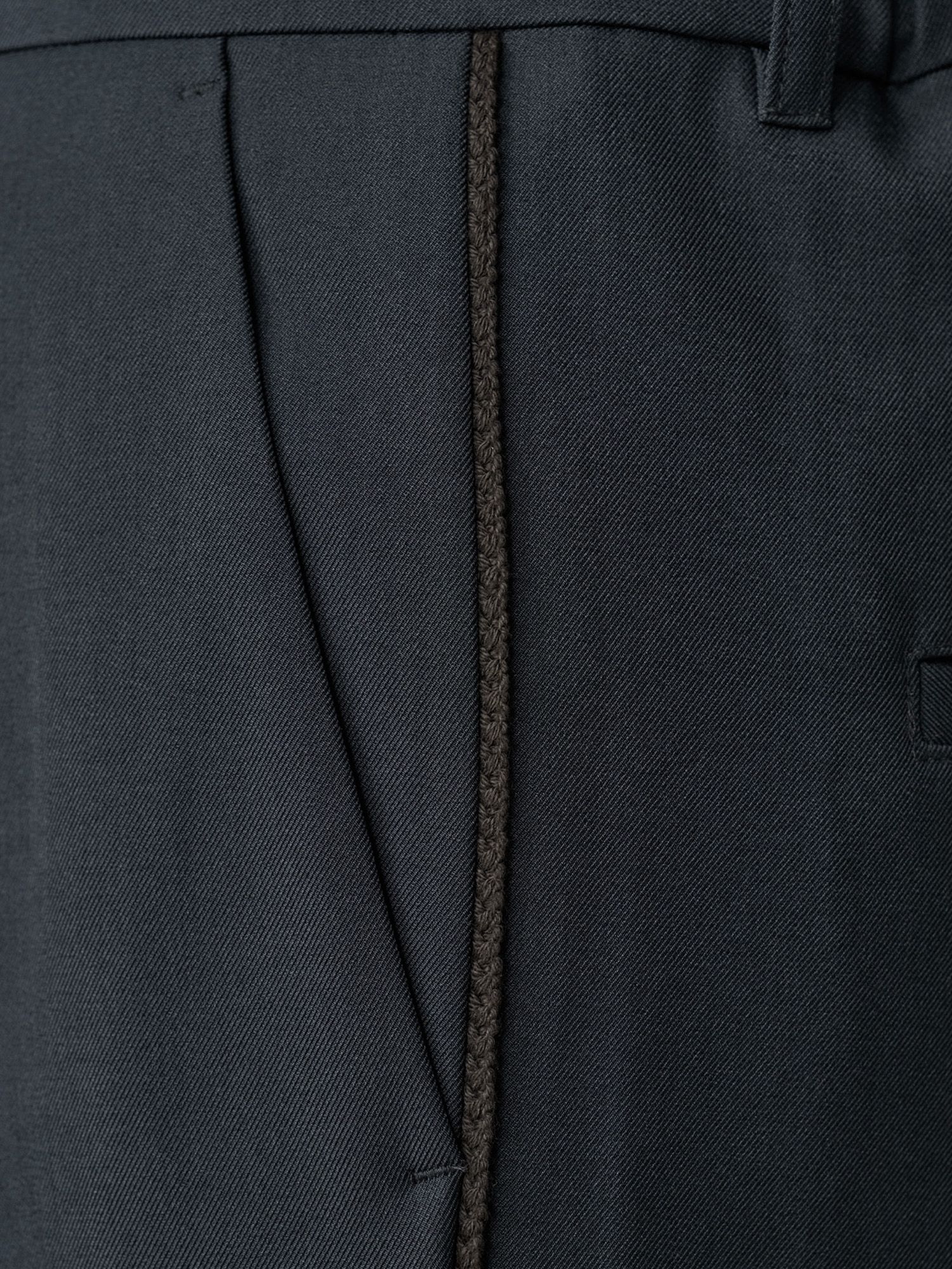 サイドシームニットラインスラックス