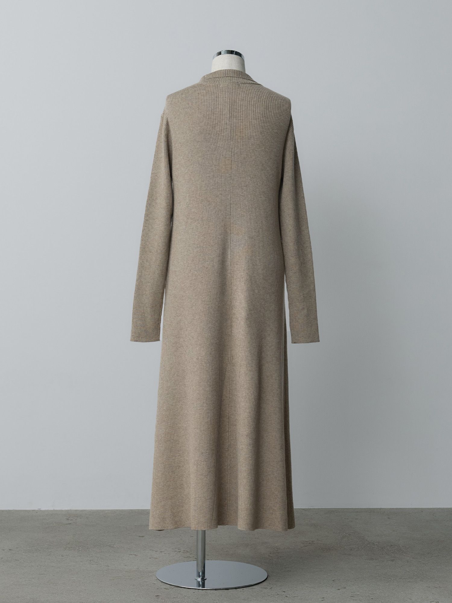 フロントフライニットワンピース