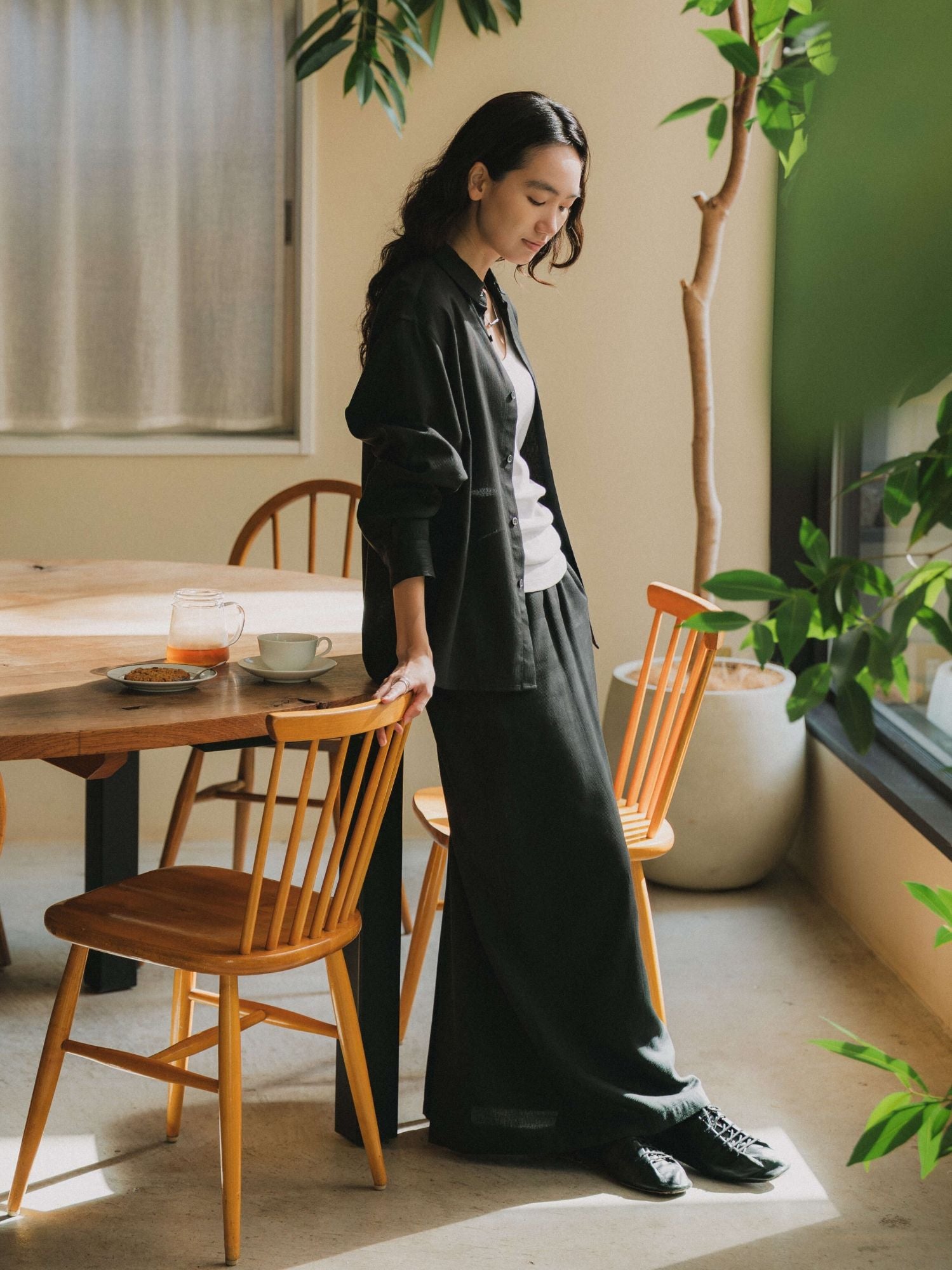 H171 B80 W60 H85 / 着用サイズ : サンプル