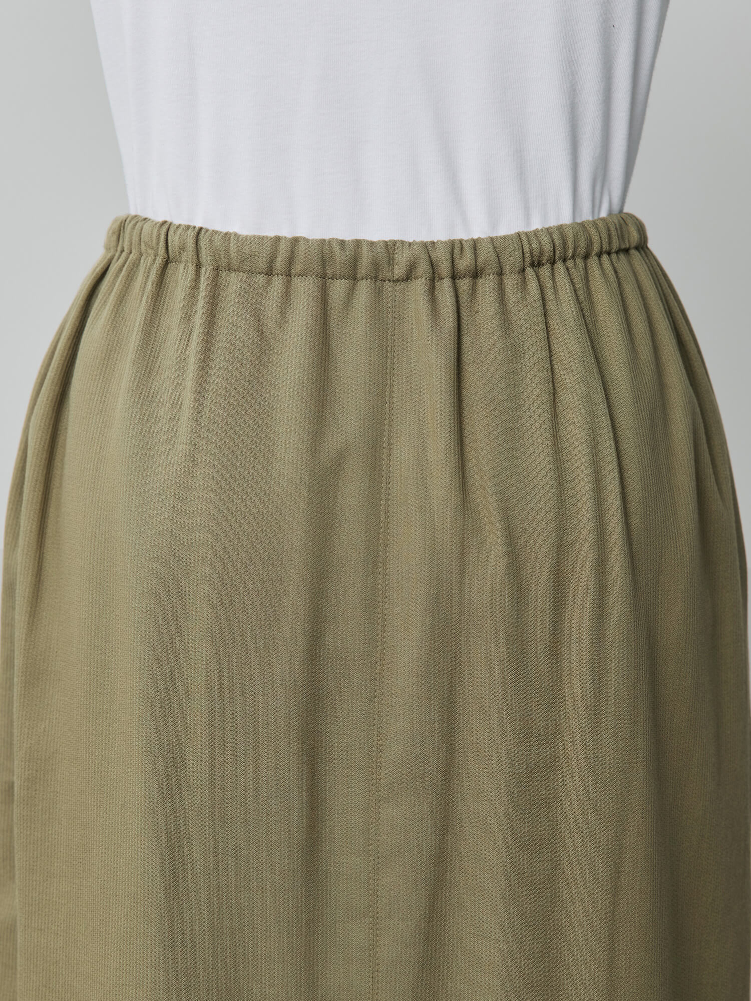 テンセルコットンピケIラインスカート