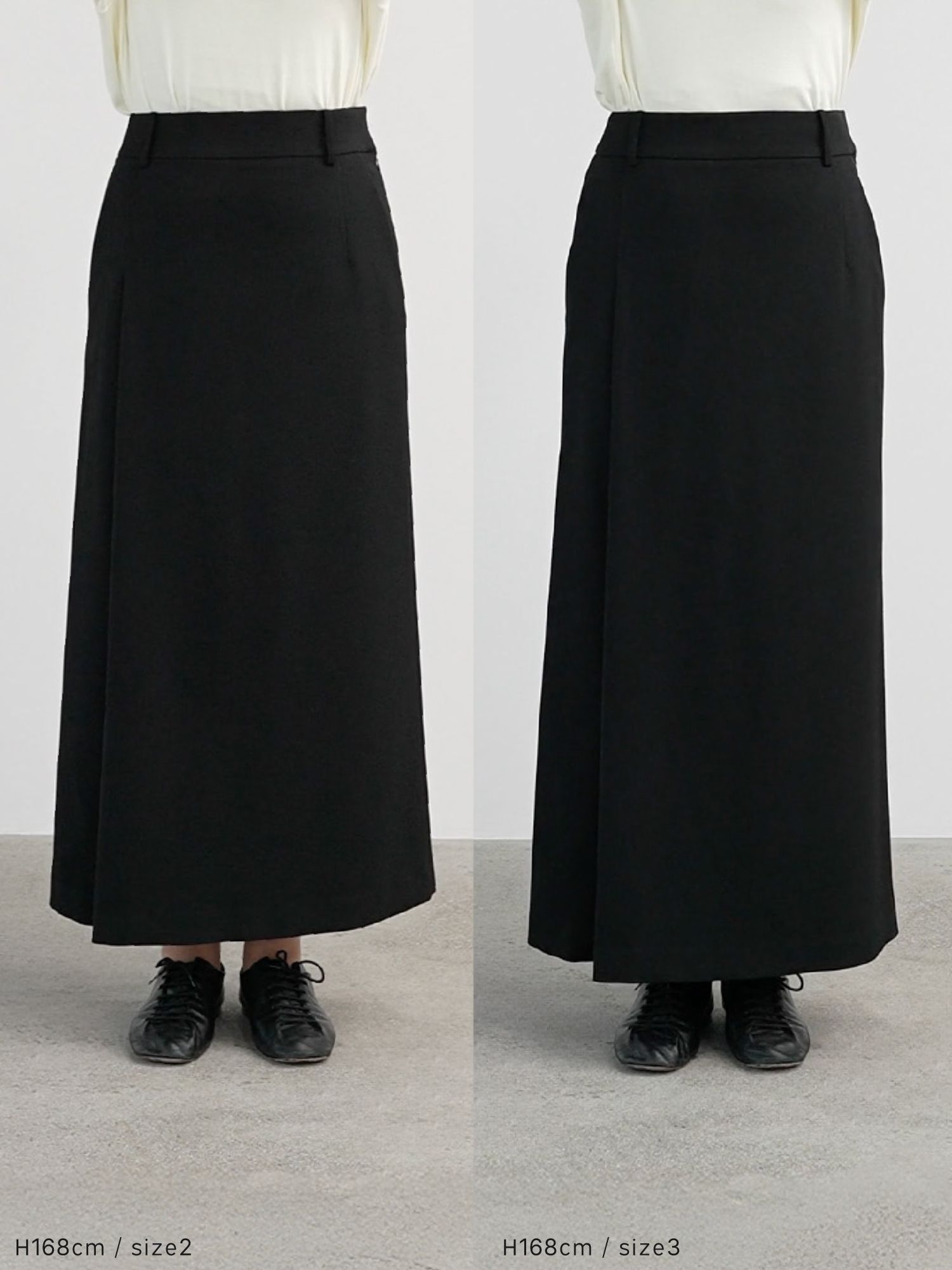 3wayスリットIラインスカート