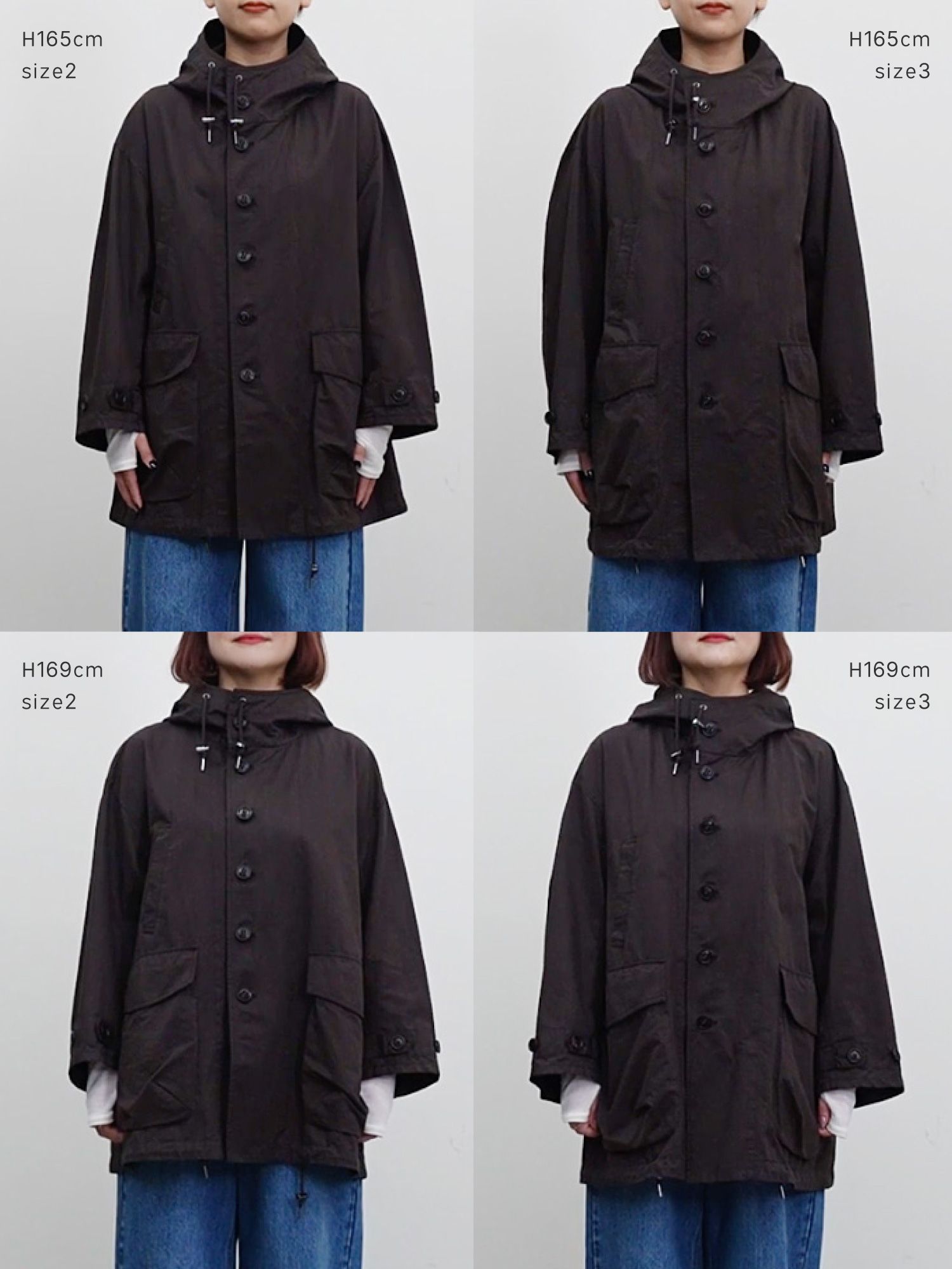 ピーチスキンモッズコート