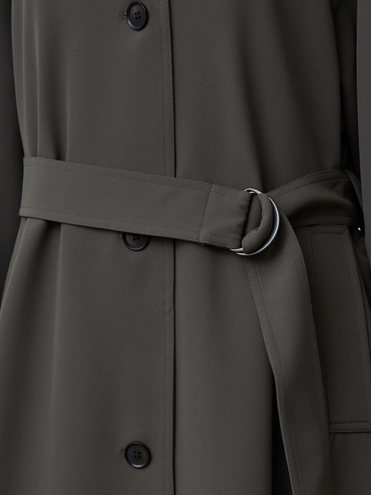 ドレープステンカラーコート