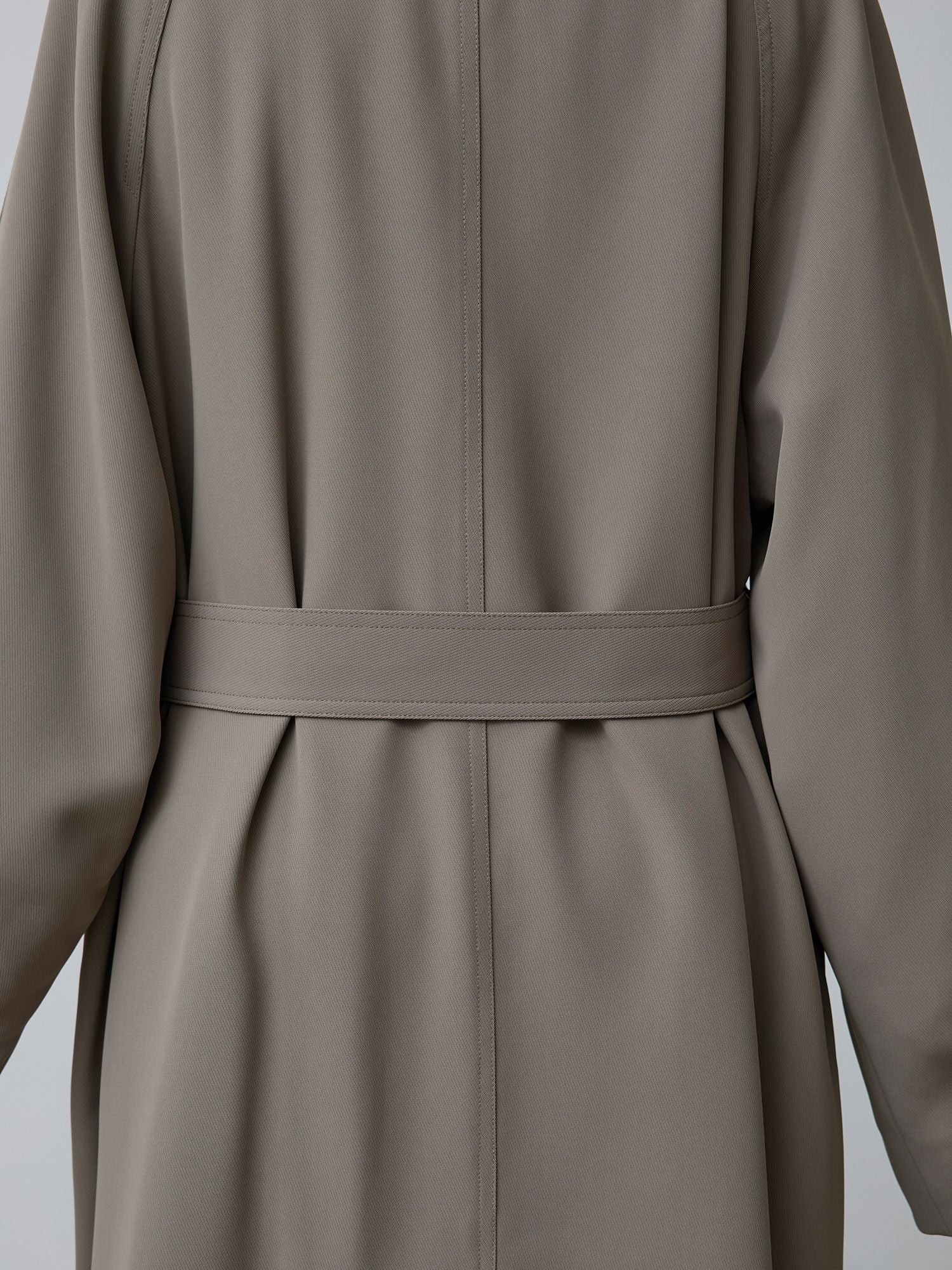 ドレープステンカラーコート