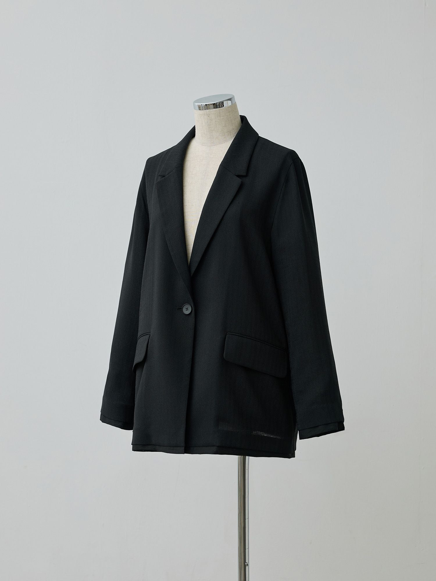 レイヤードシアージャケット