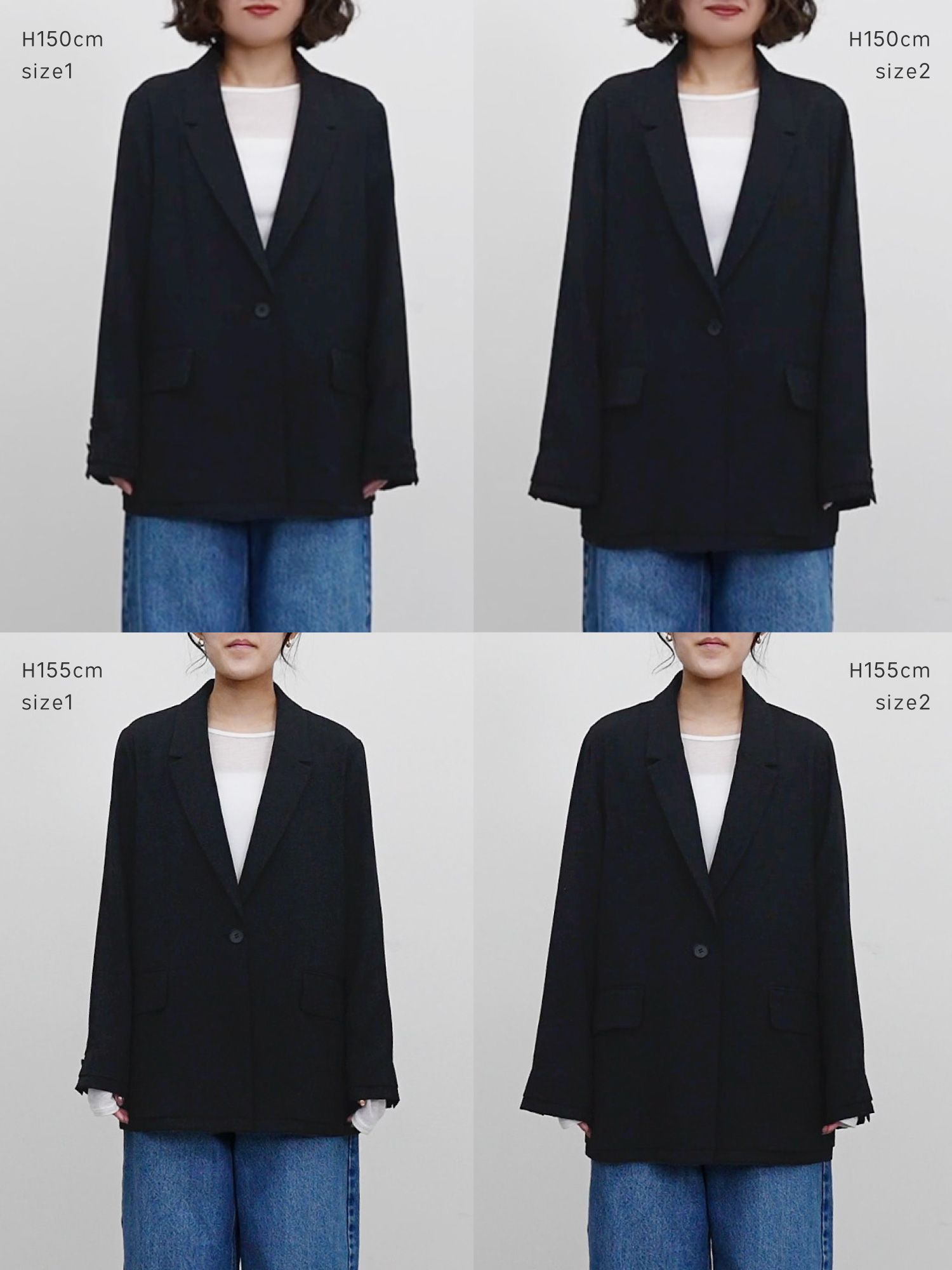 レイヤードシアージャケット