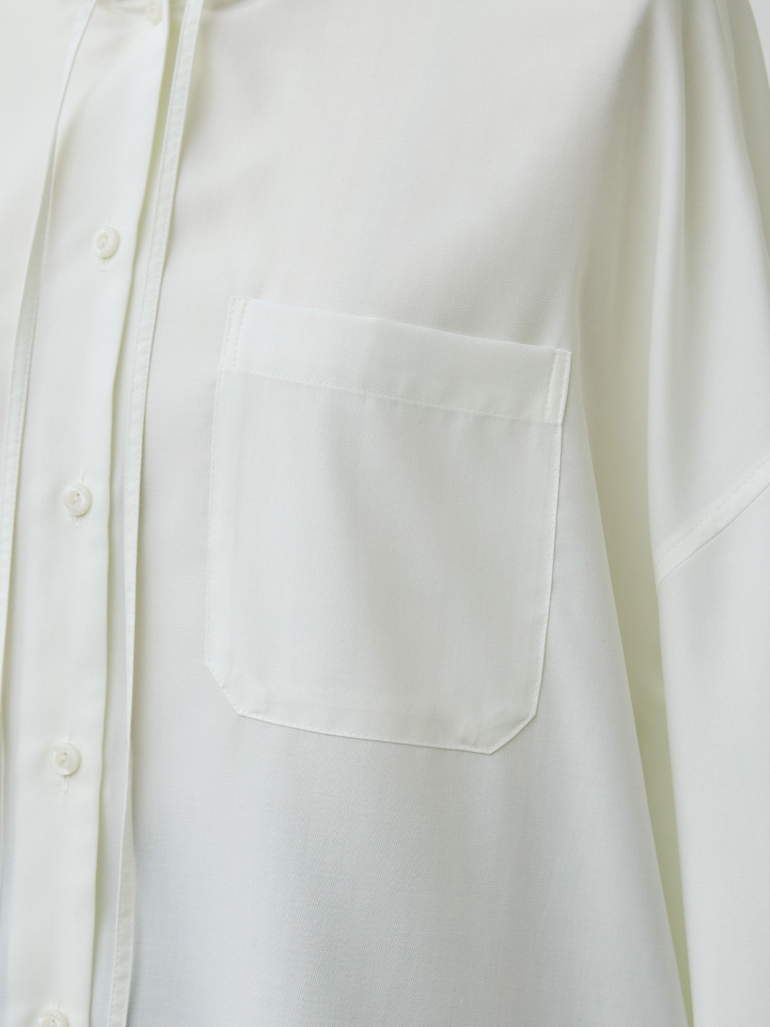 フルダルスパンフードシャツ