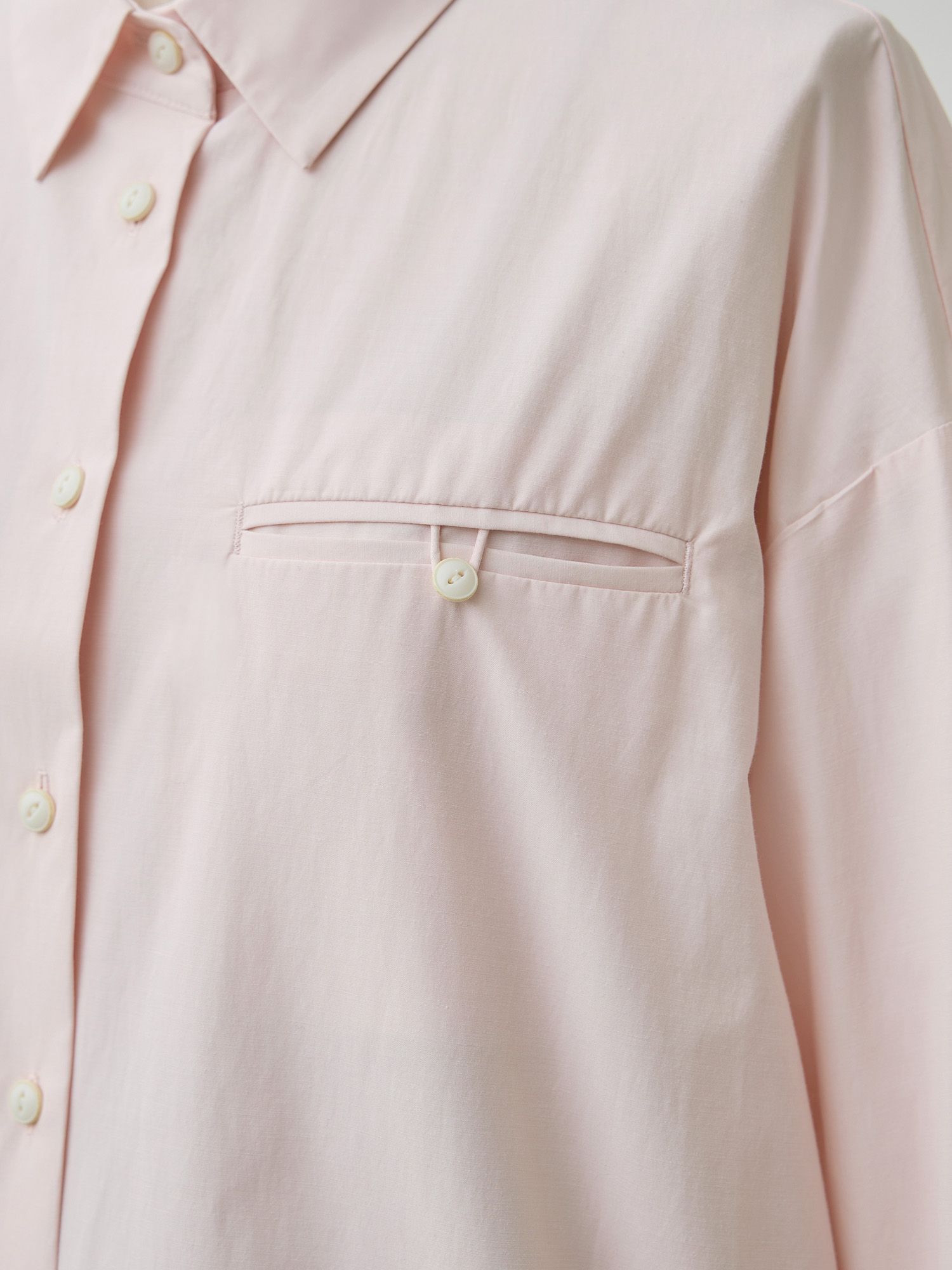 オーバーサイズコットンシャツ