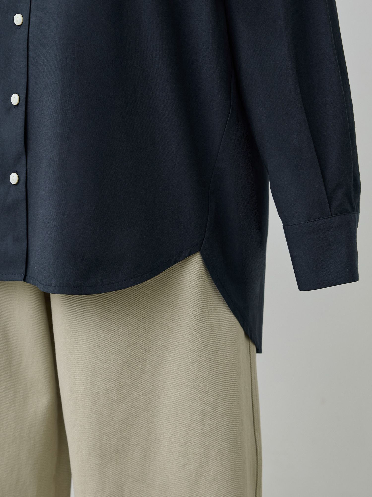 オーバーサイズコットンシャツ