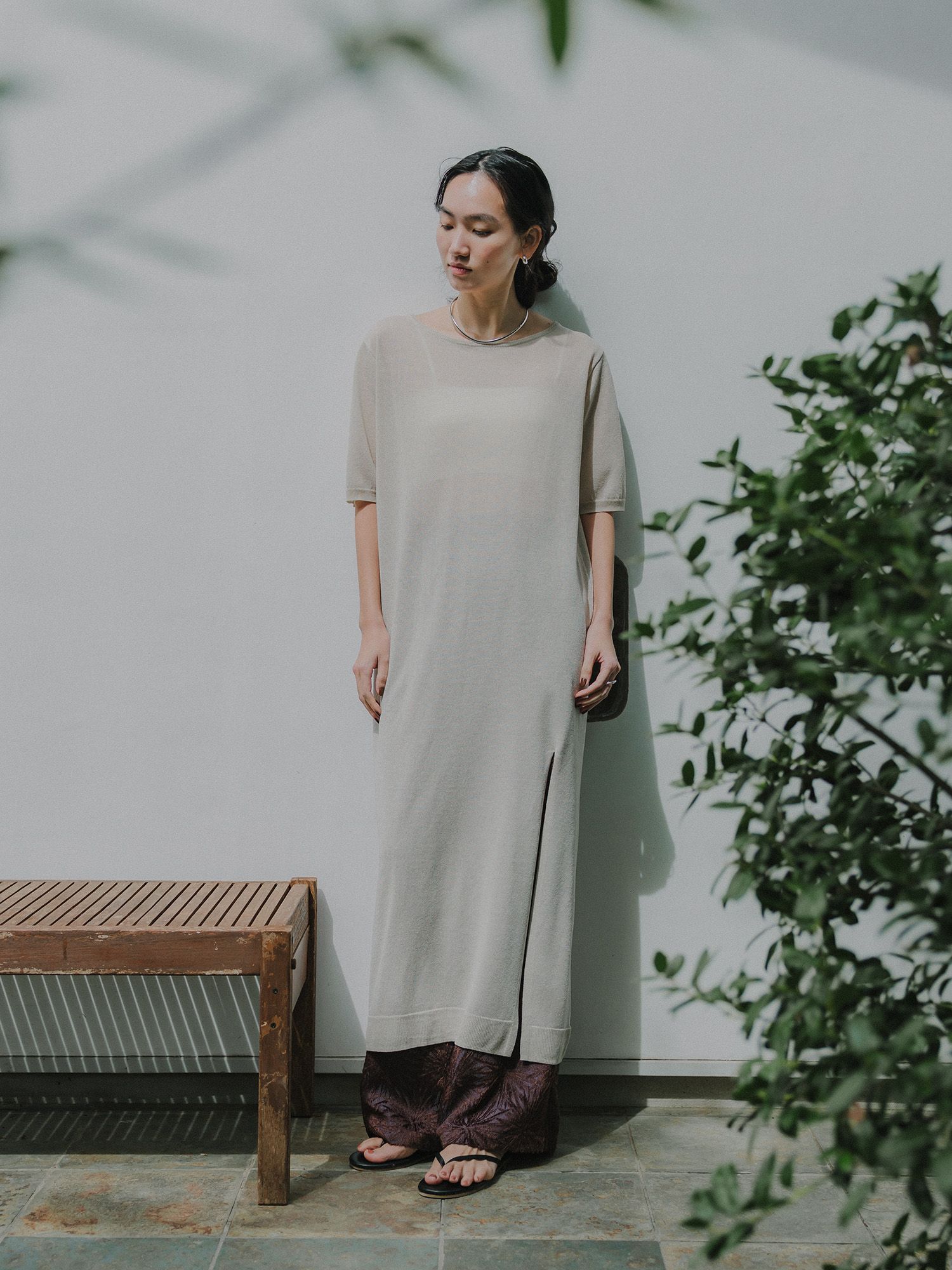 H171 B80 W60 H85 / 着用サイズ : サンプル