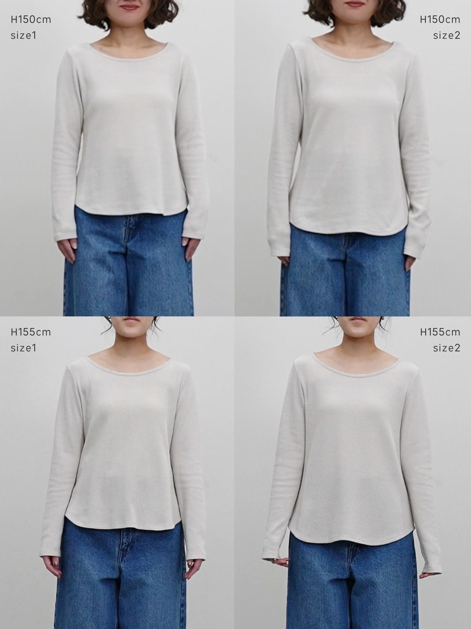 2wayハニカムサーマルカットソー