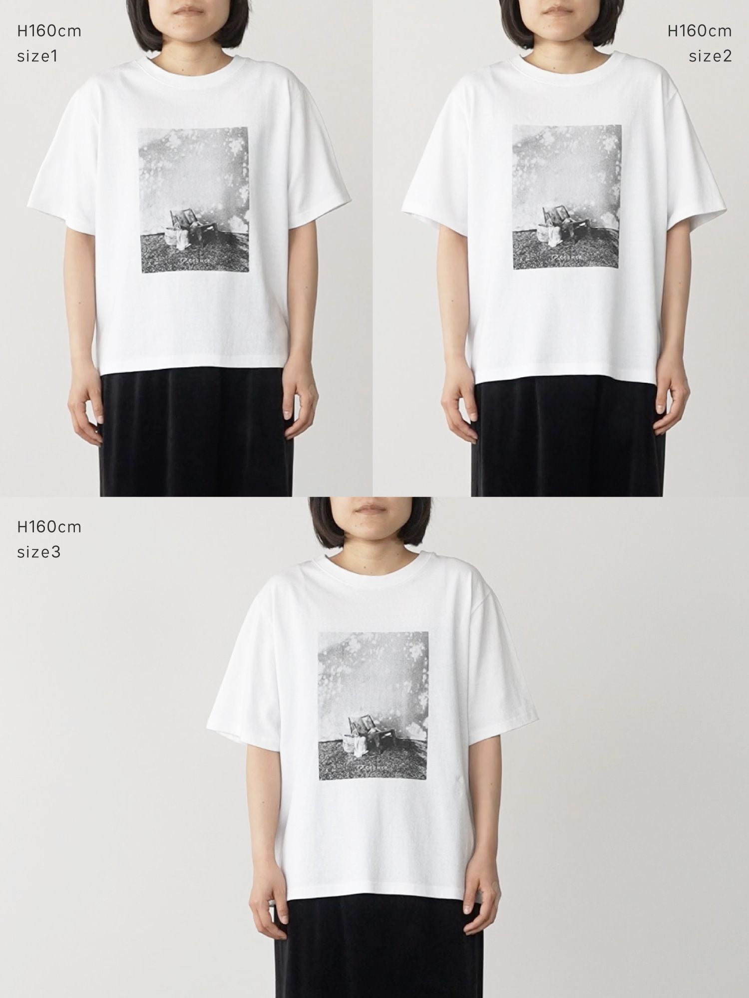 フォトグラフィープリントTシャツ