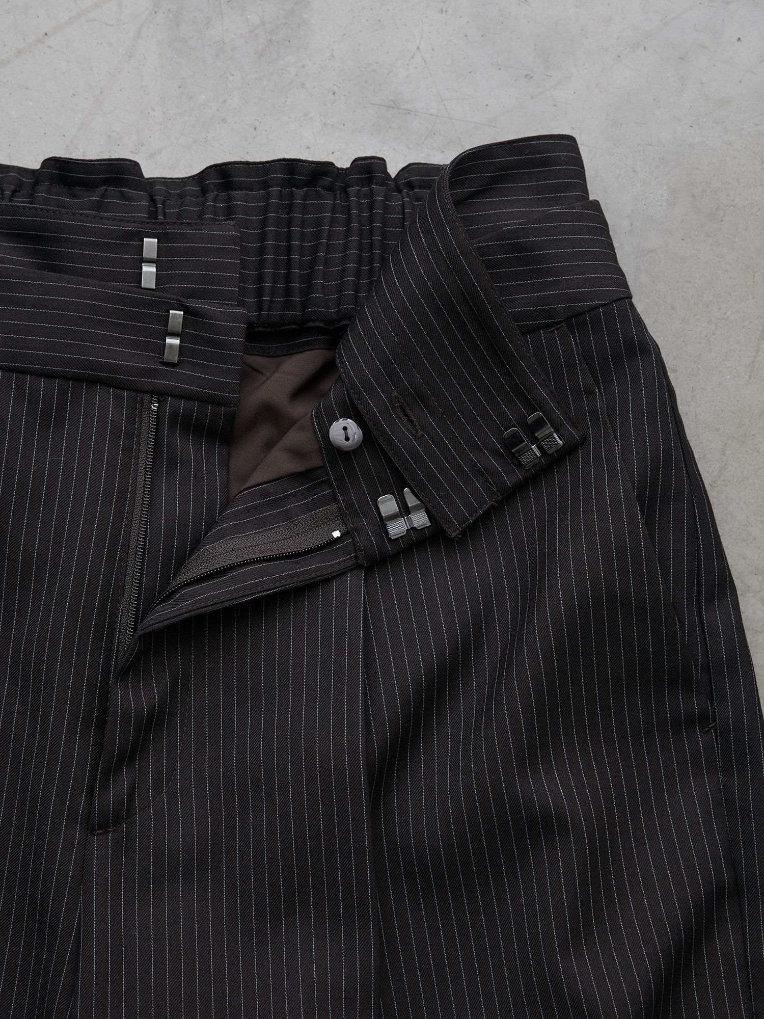 2wayレイヤードストレートパンツ