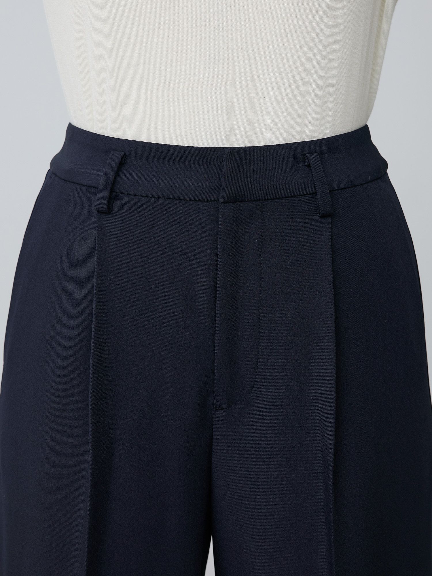 2wayレイヤードストレートパンツ