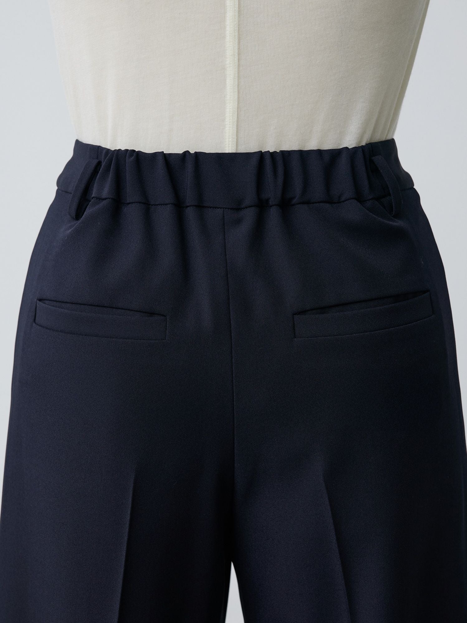 2wayレイヤードストレートパンツ