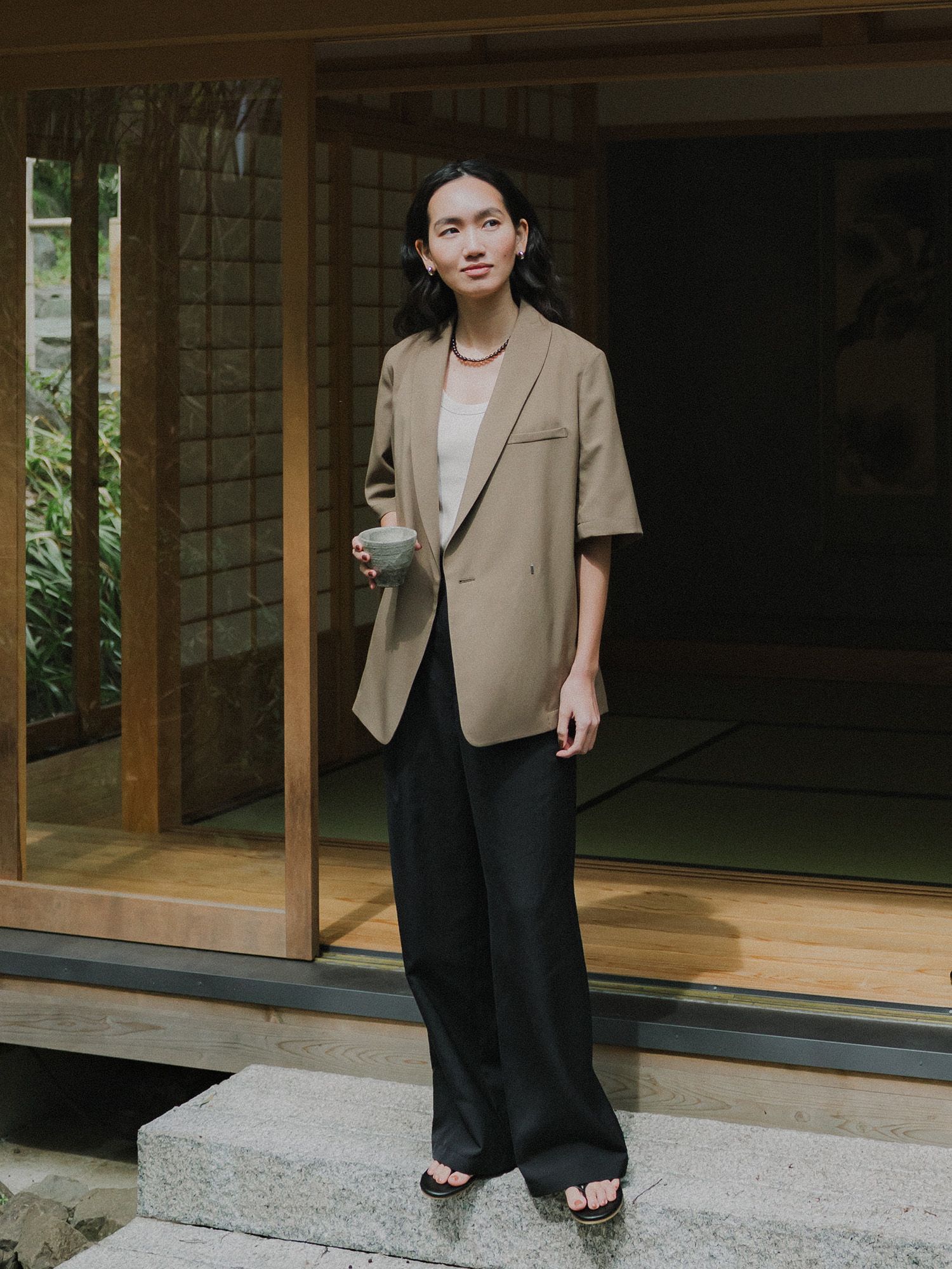 H171 B80 W60 H85 / 着用サイズ : サンプル