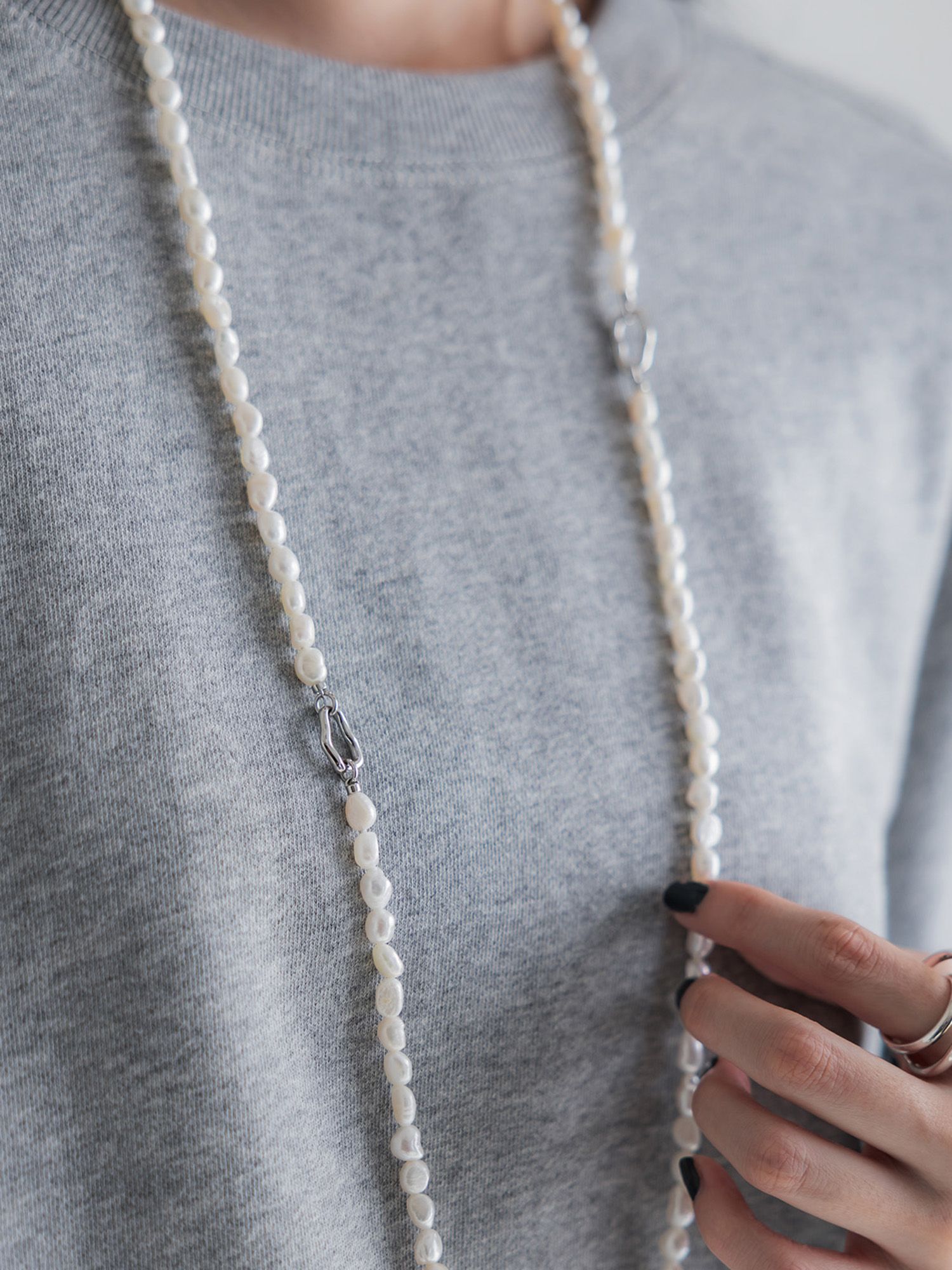 2wayウォーターパールネックレス