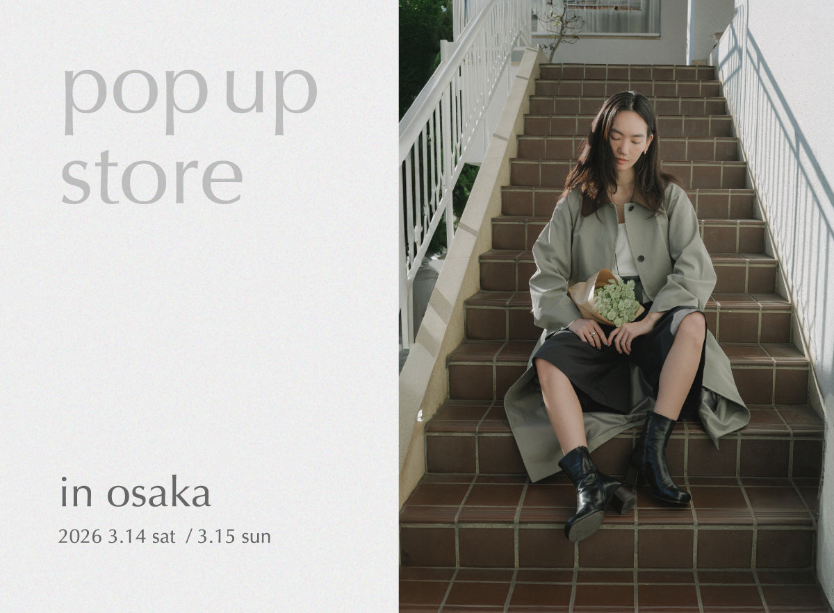 【crewre pop up store 開催のお知らせ】