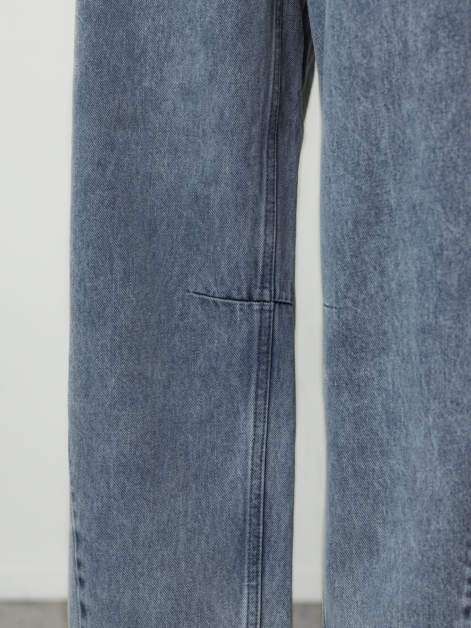 ソフトカーヴィデニムスラックス