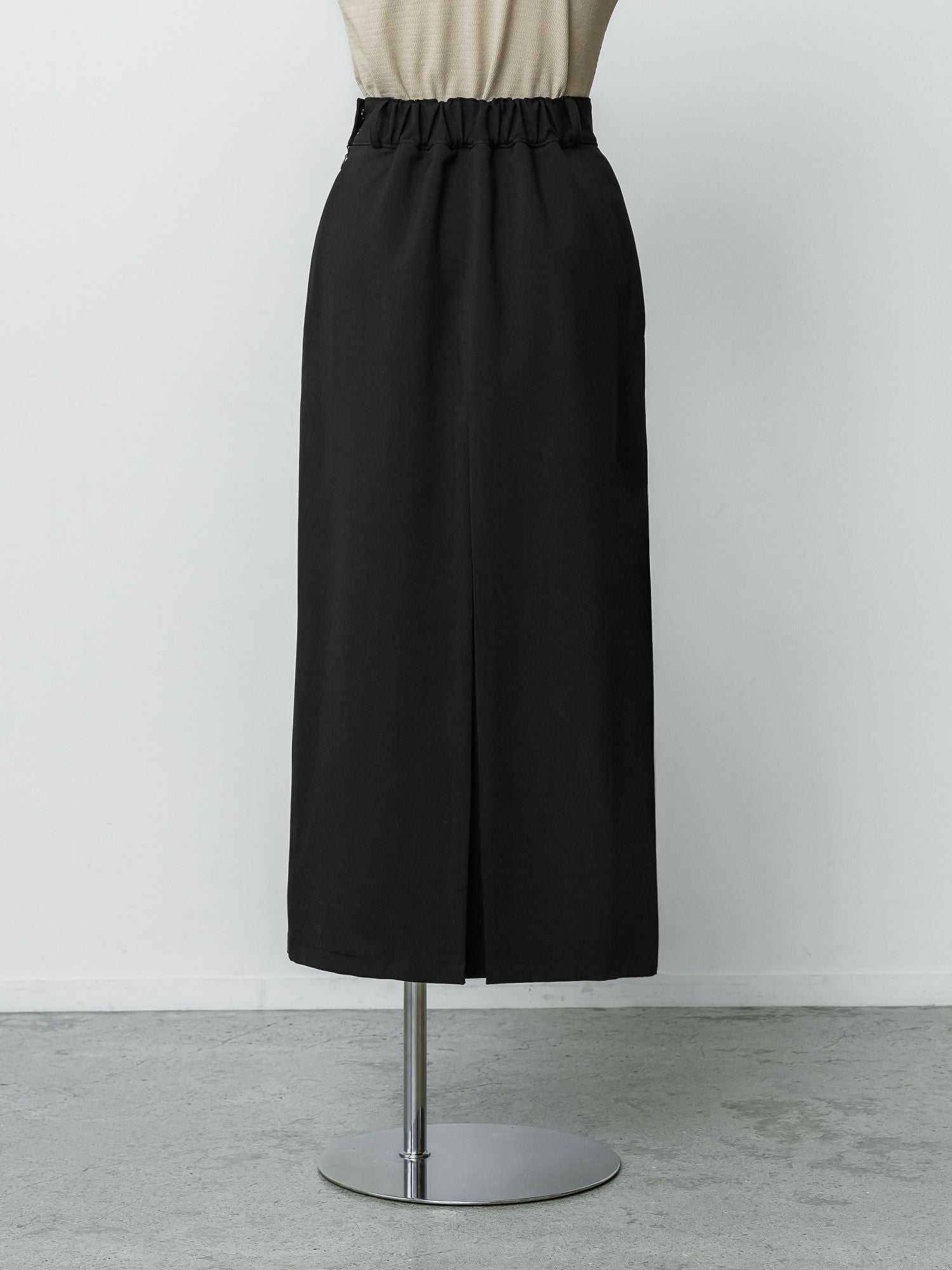 crewre クルーレ バックタックナロースカート black crewre online store / バックタックナロースカート