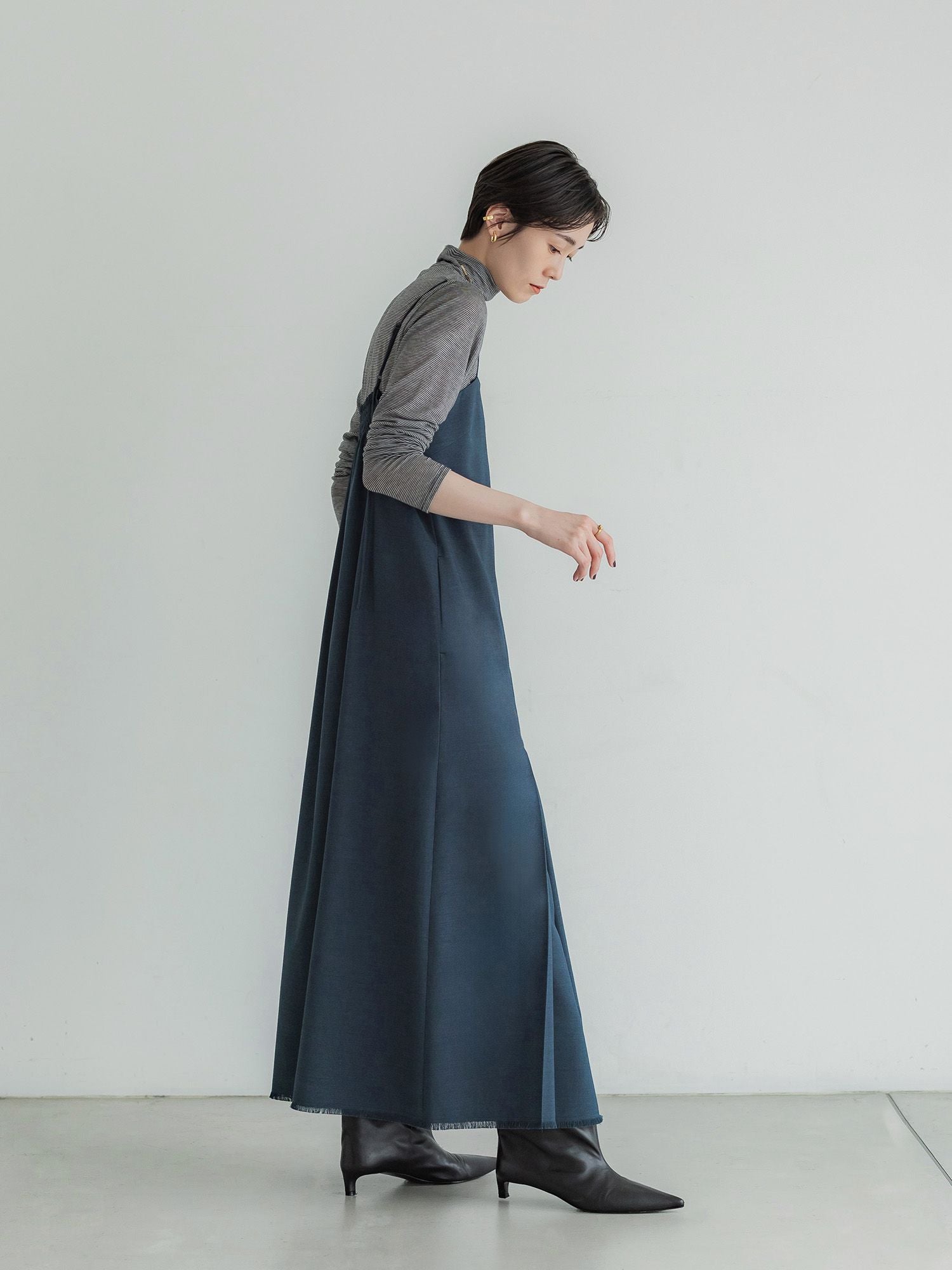 ボックスタックキャミワンピース