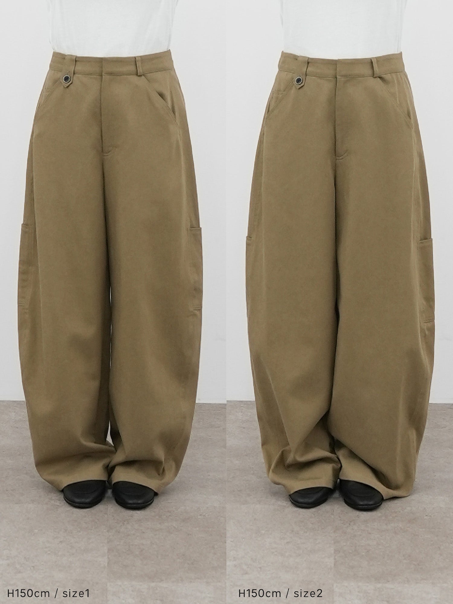 リヨセルソフトコクーンチノパンツ