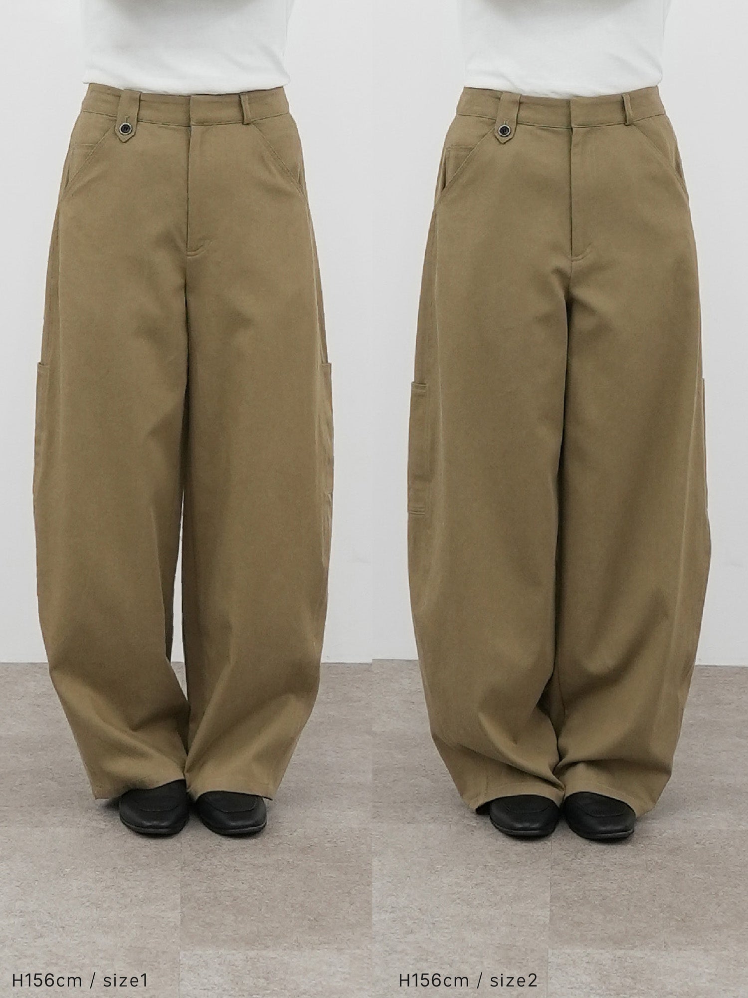 リヨセルソフトコクーンチノパンツ
