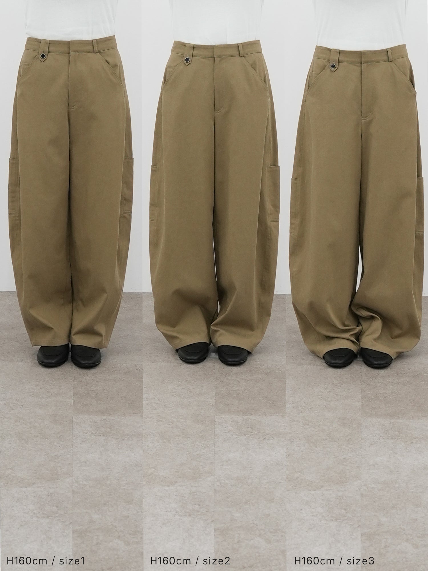 リヨセルソフトコクーンチノパンツ