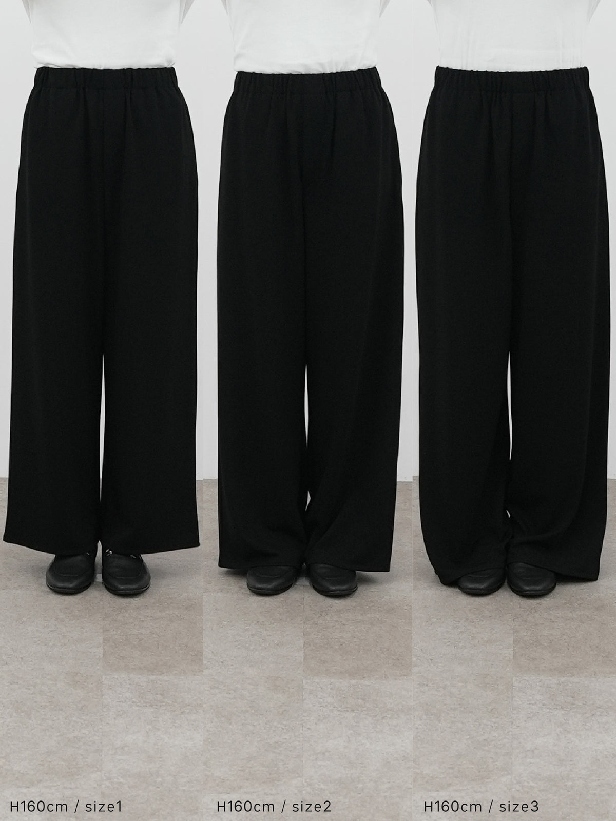 エフォートレスストレートパンツ