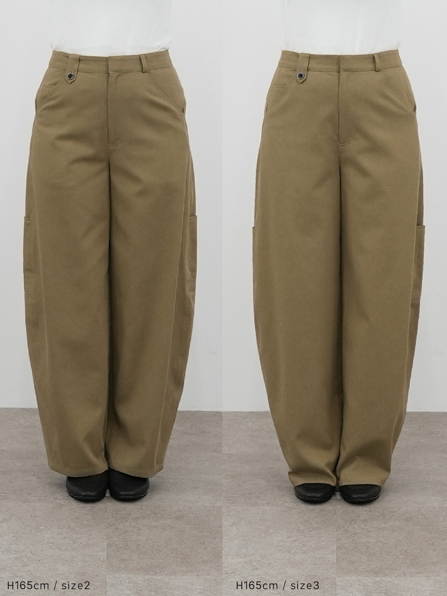 リヨセルソフトコクーンチノパンツ