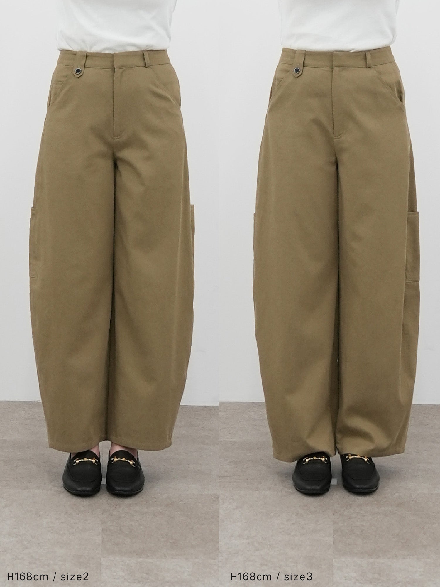 リヨセルソフトコクーンチノパンツ