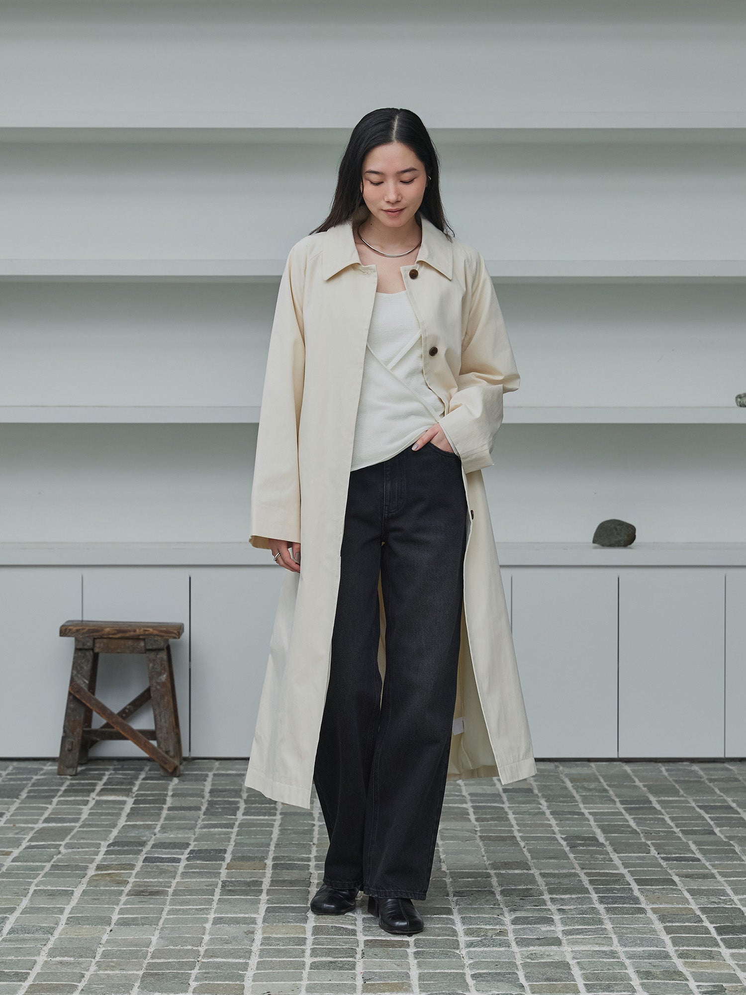 H168 B77 W60 H86 / 着用サイズ : size3