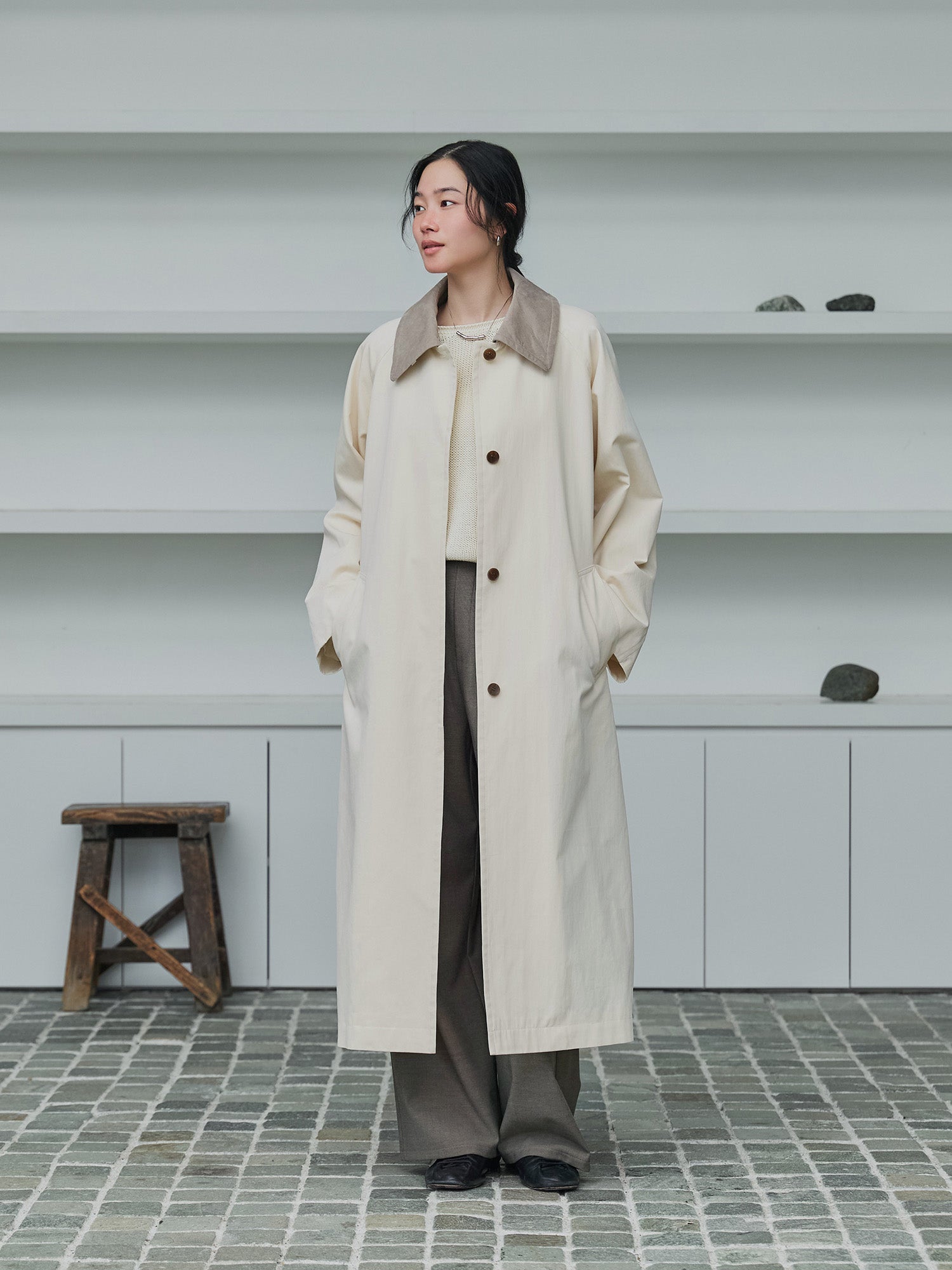 H168 B77 W60 H86 / 着用サイズ : size3