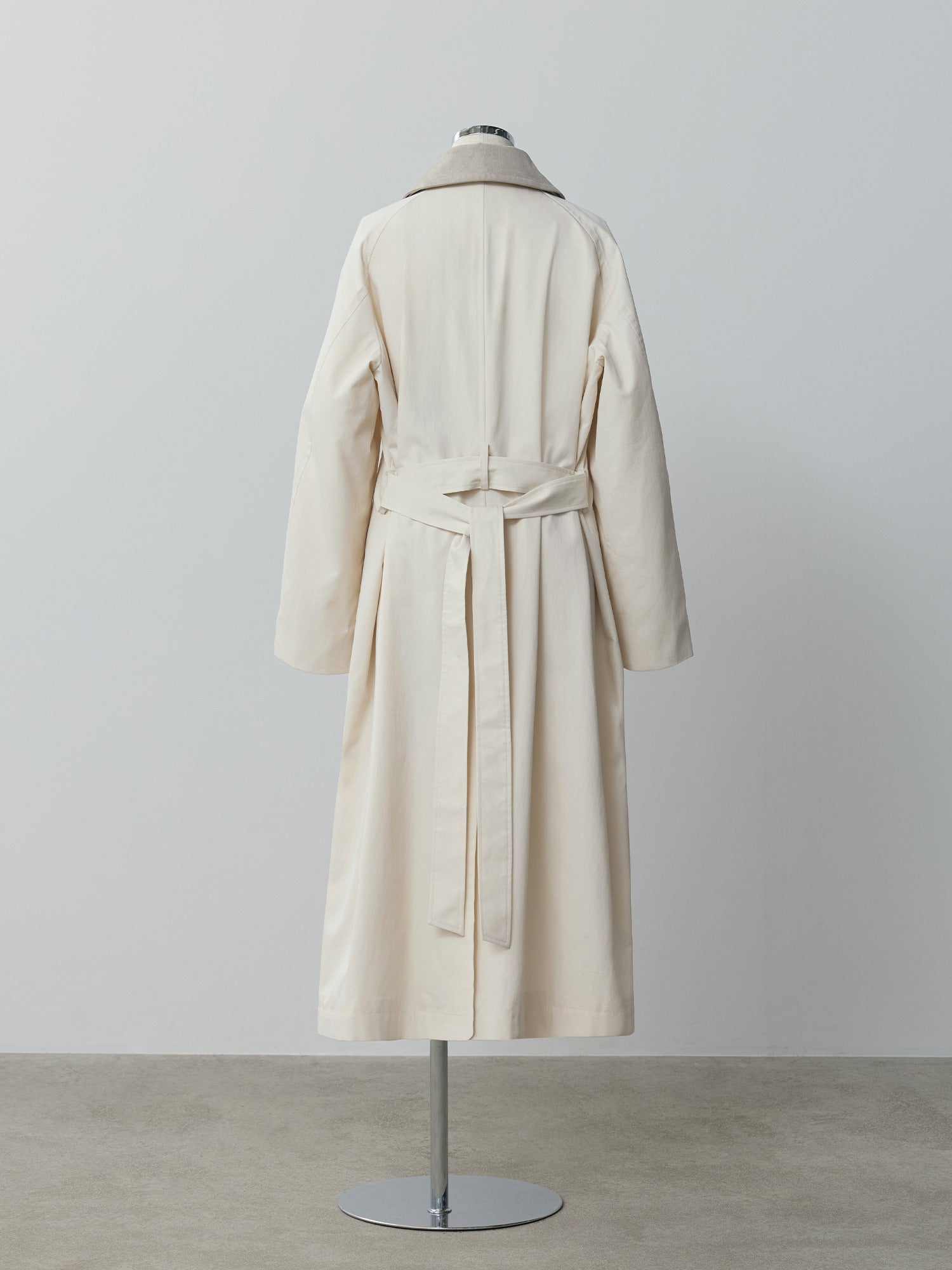 2wayカラーツイルロングコート